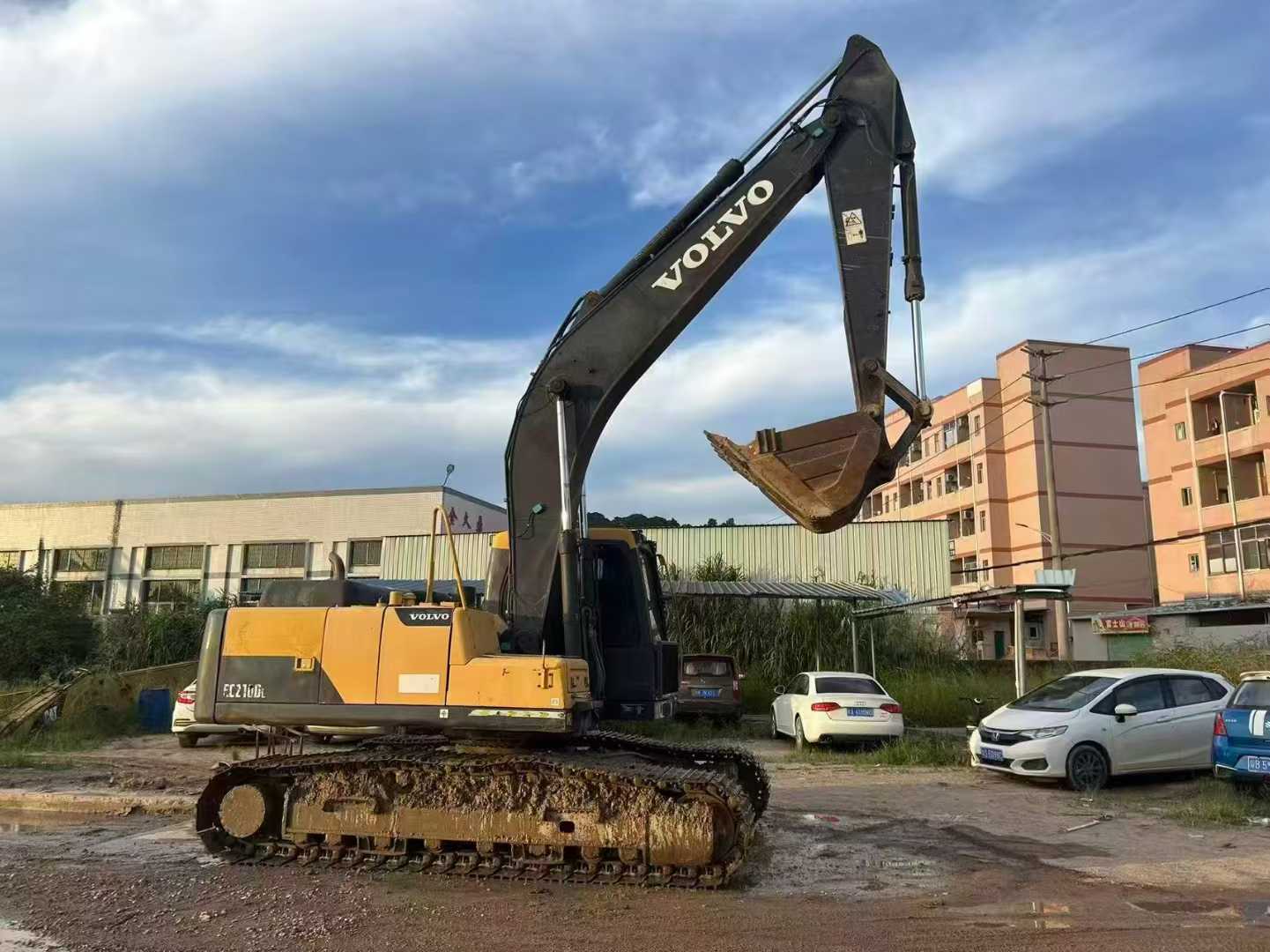 Used Volvo EW210C Excavator 2016 Model