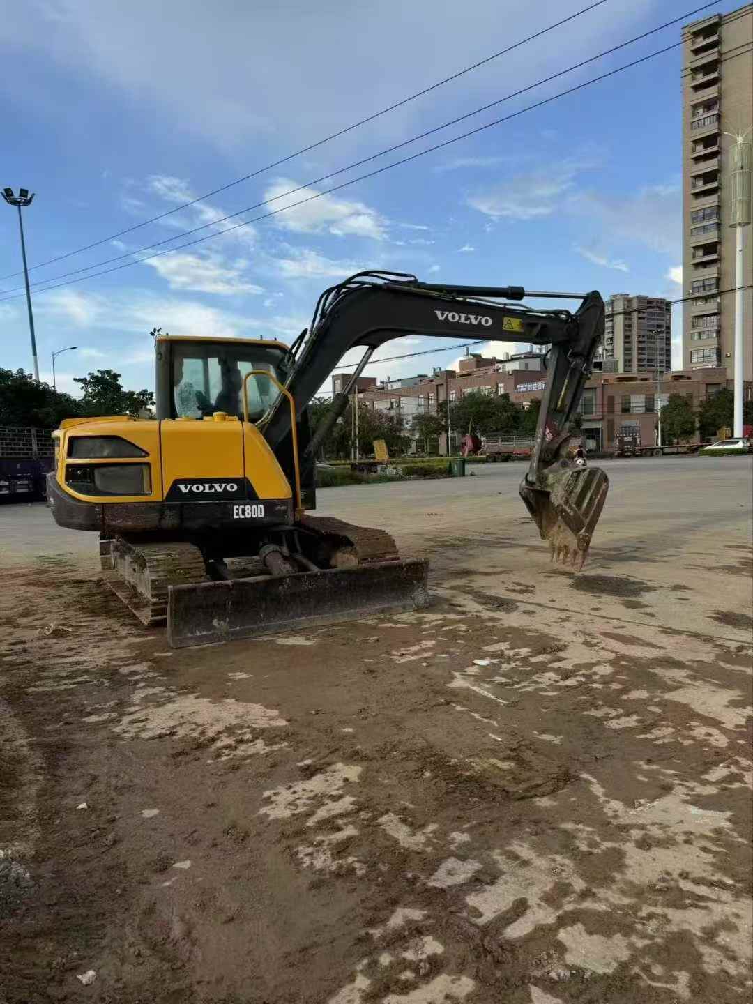 Used Volvo EC80D PRO Excavator 2016 Model
