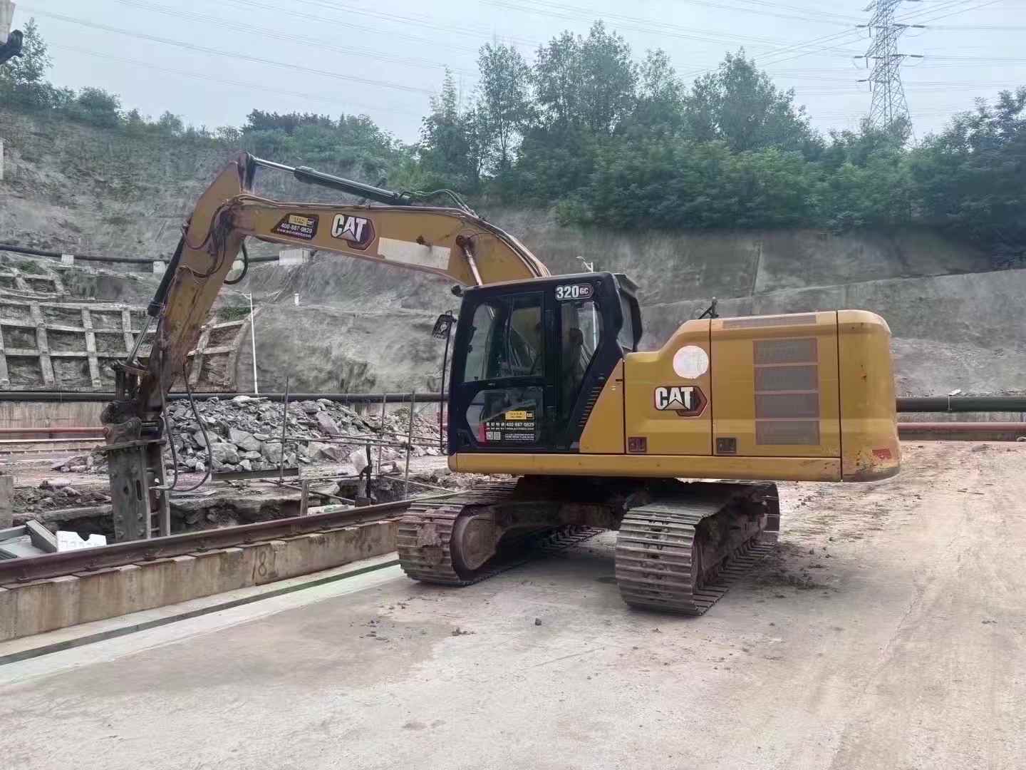 Used Caterpillar 320GC Excavator 2016 Model