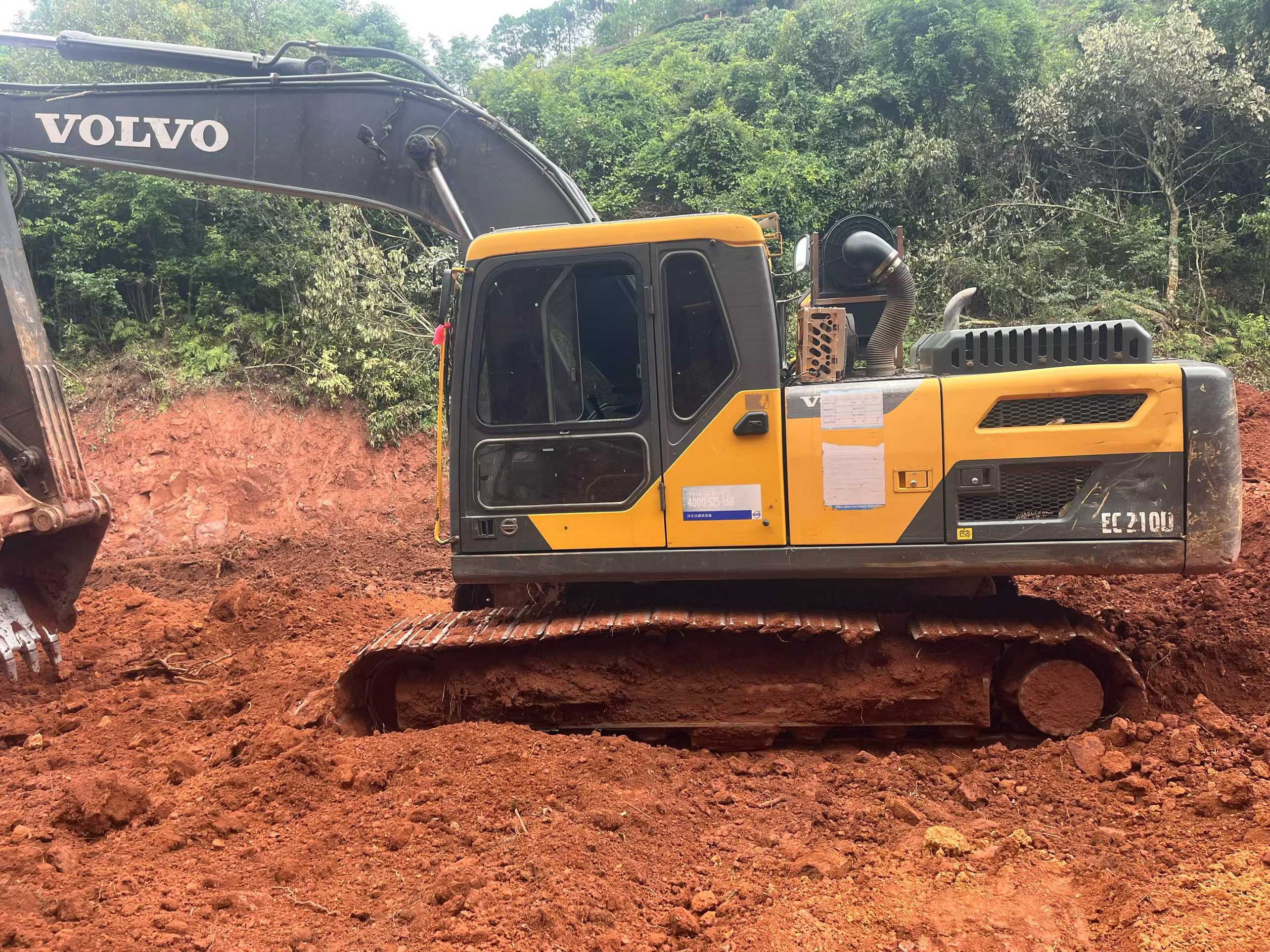 Used Volvo EW210C Excavator 2018 Model