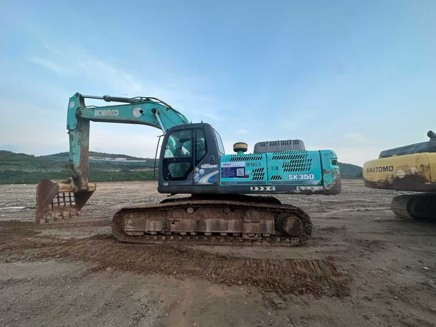 Used Kobelco SK350LC SuperX Excavator 2016 Model