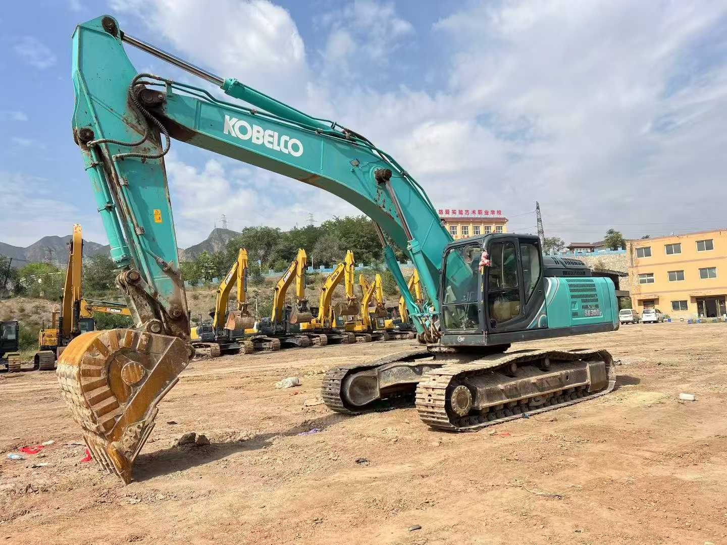 Used Kobelco SK350LC SuperX Excavator 2018 Model