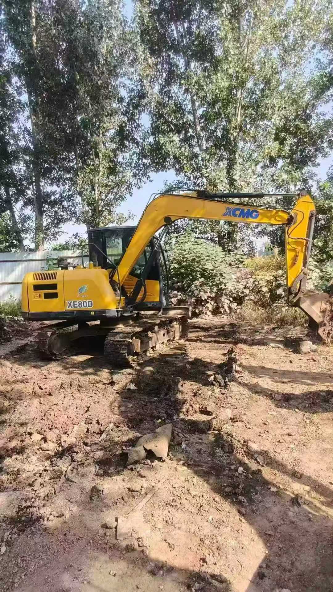 Used XCMG XE80D Excavator 2018 Model