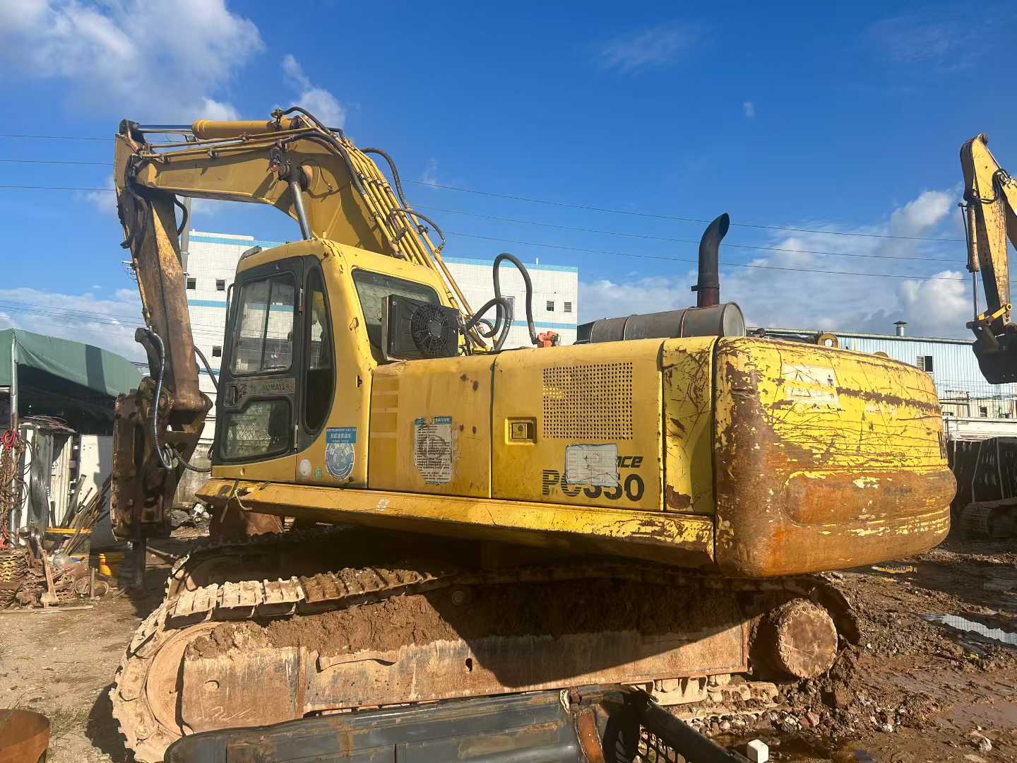 Used Komatsu PC350-6 Excavator 2016 Model