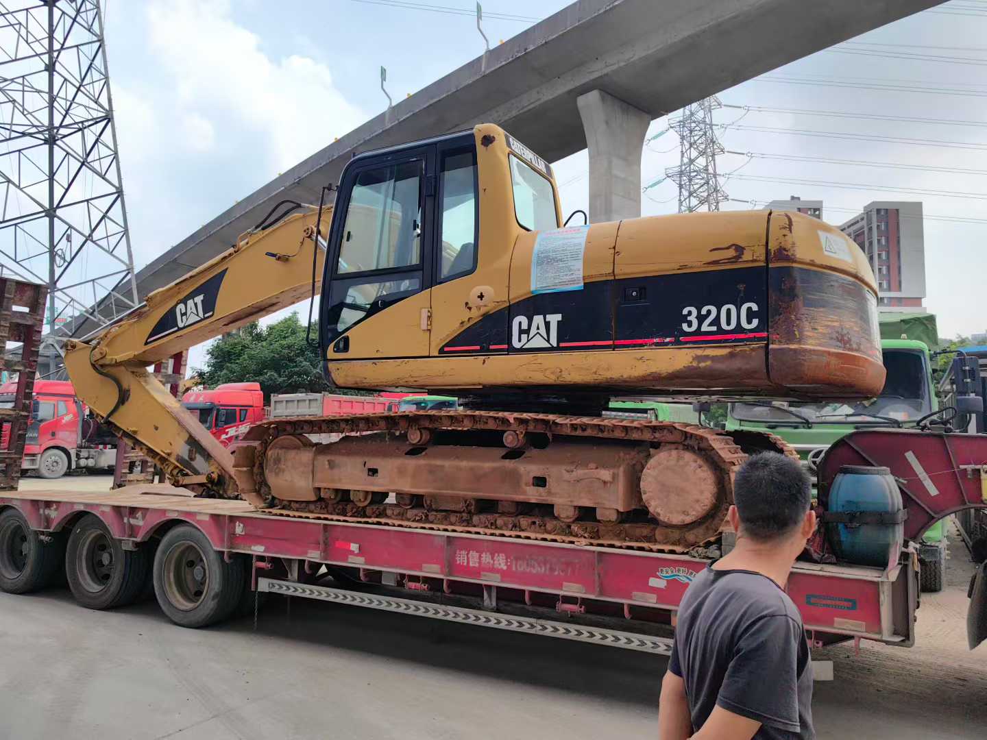 Used Caterpillar 320C Excavator 2016 Model