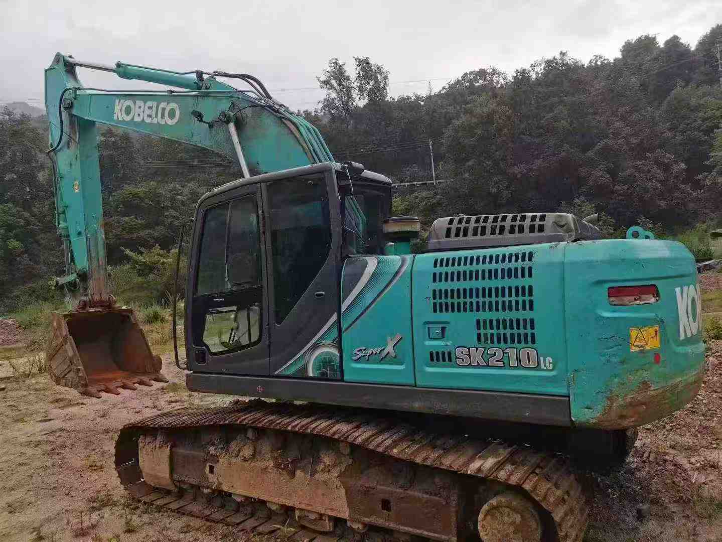 Used Kobelco SK210 Excavator 2021 Model / 7
