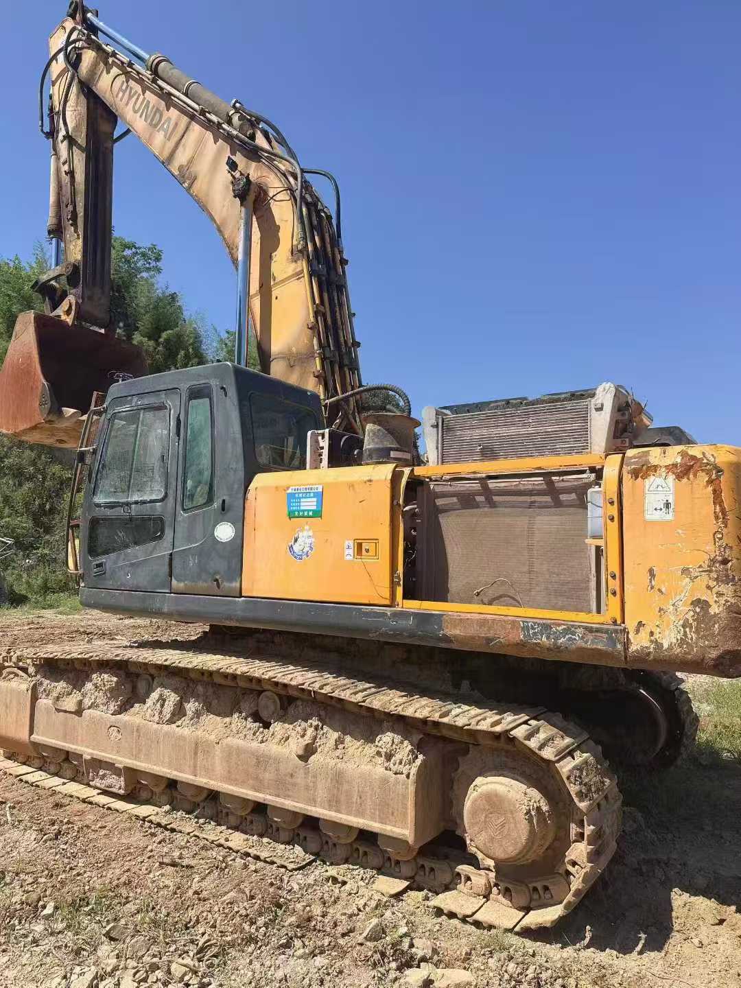 Used Hyundai R55-7 Excavator 2016 Model