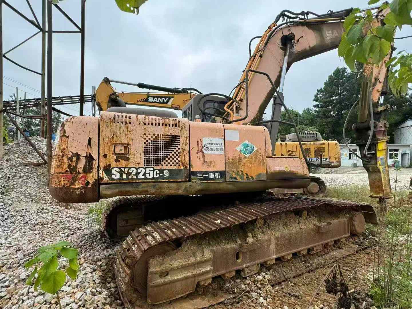 Used Sany SY225C Excavator 2014 Model