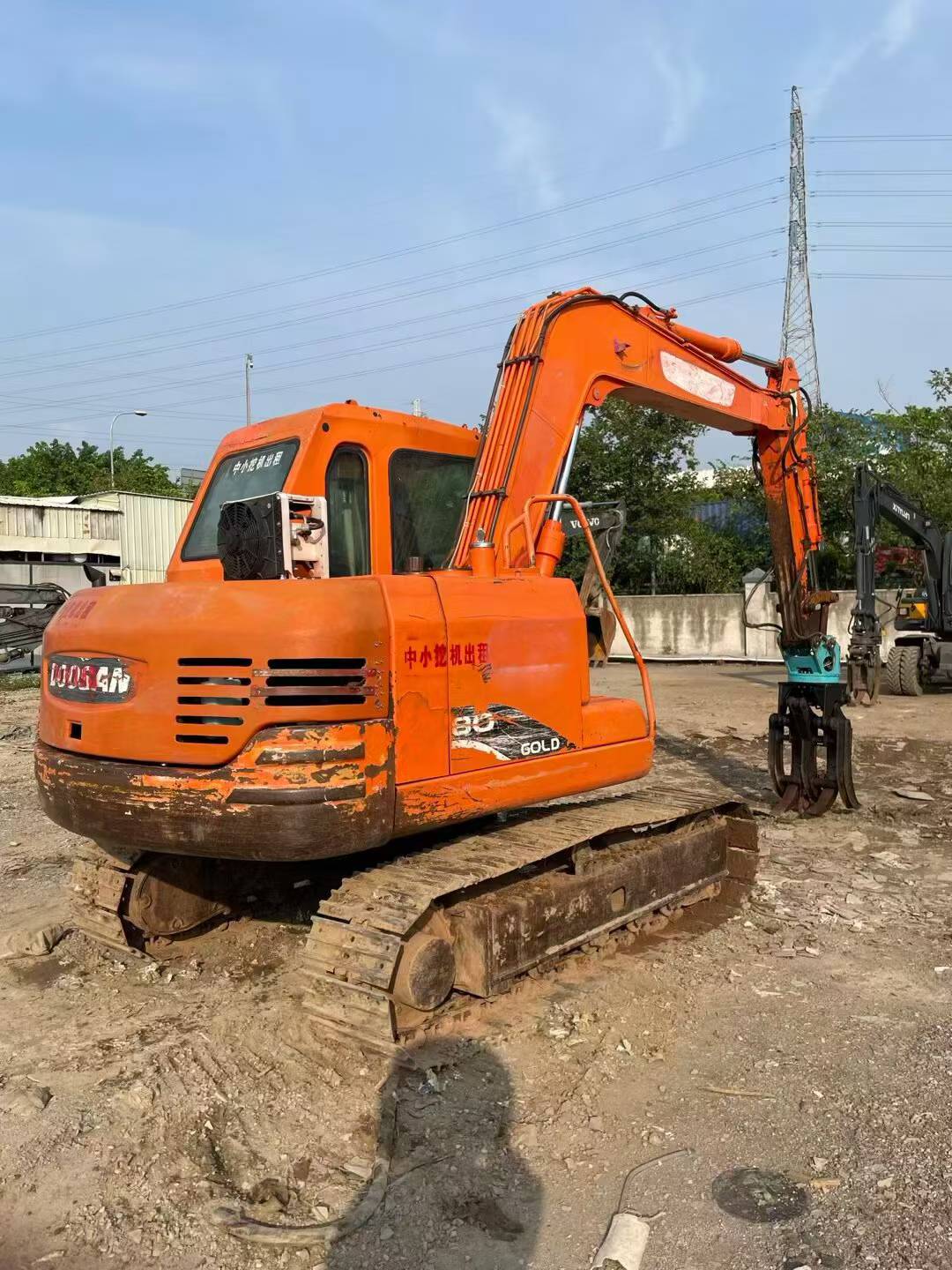 Used Doosan DX80 Excavator 2016 Model / 2