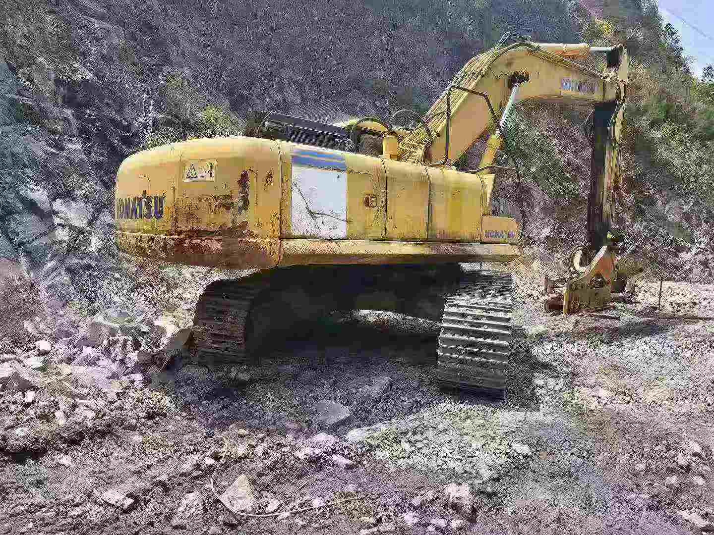 Used Komatsu PW100 Excavator 2014 Model