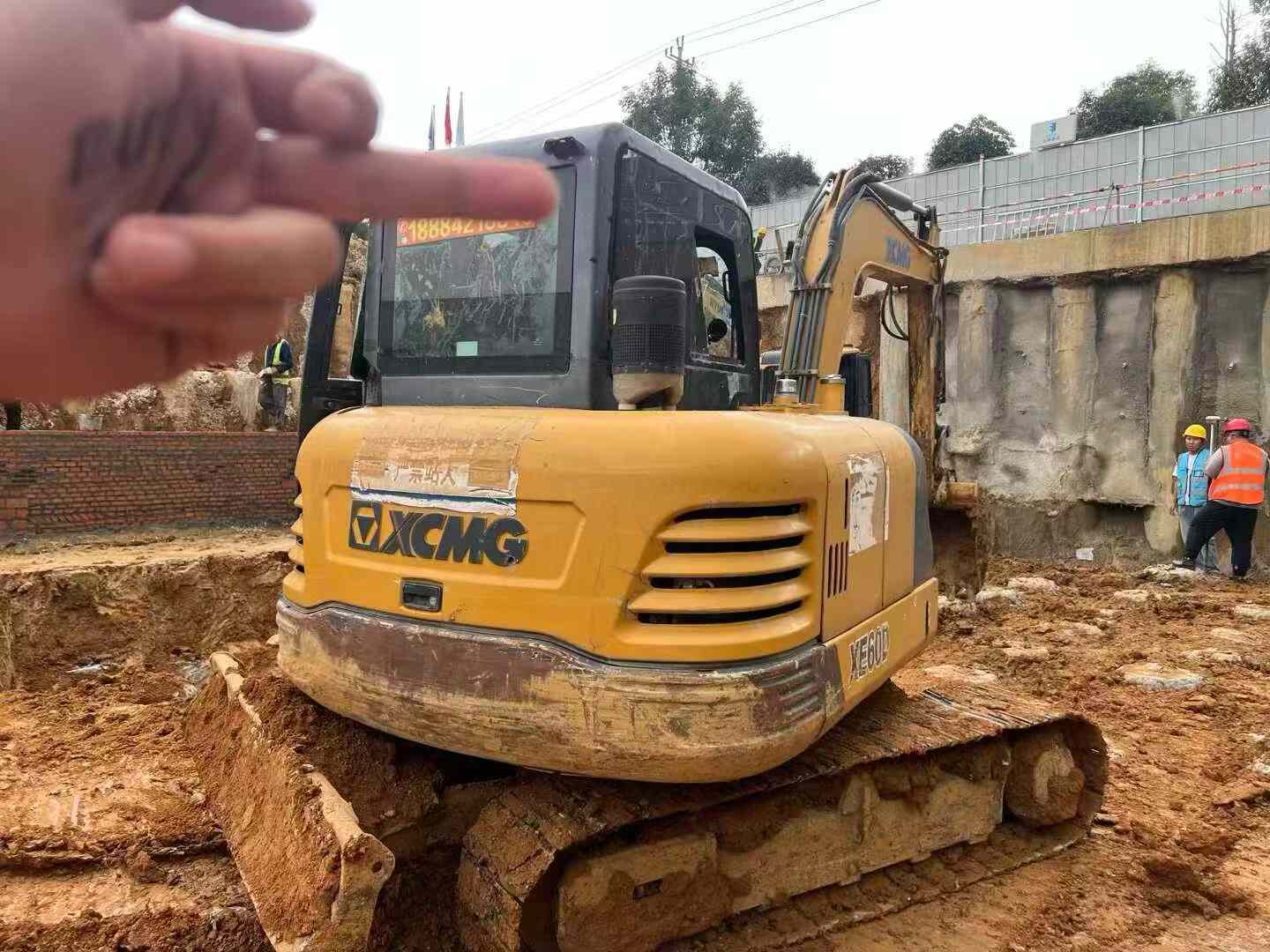 Used XCMG XE60 Excavator 2018 Model