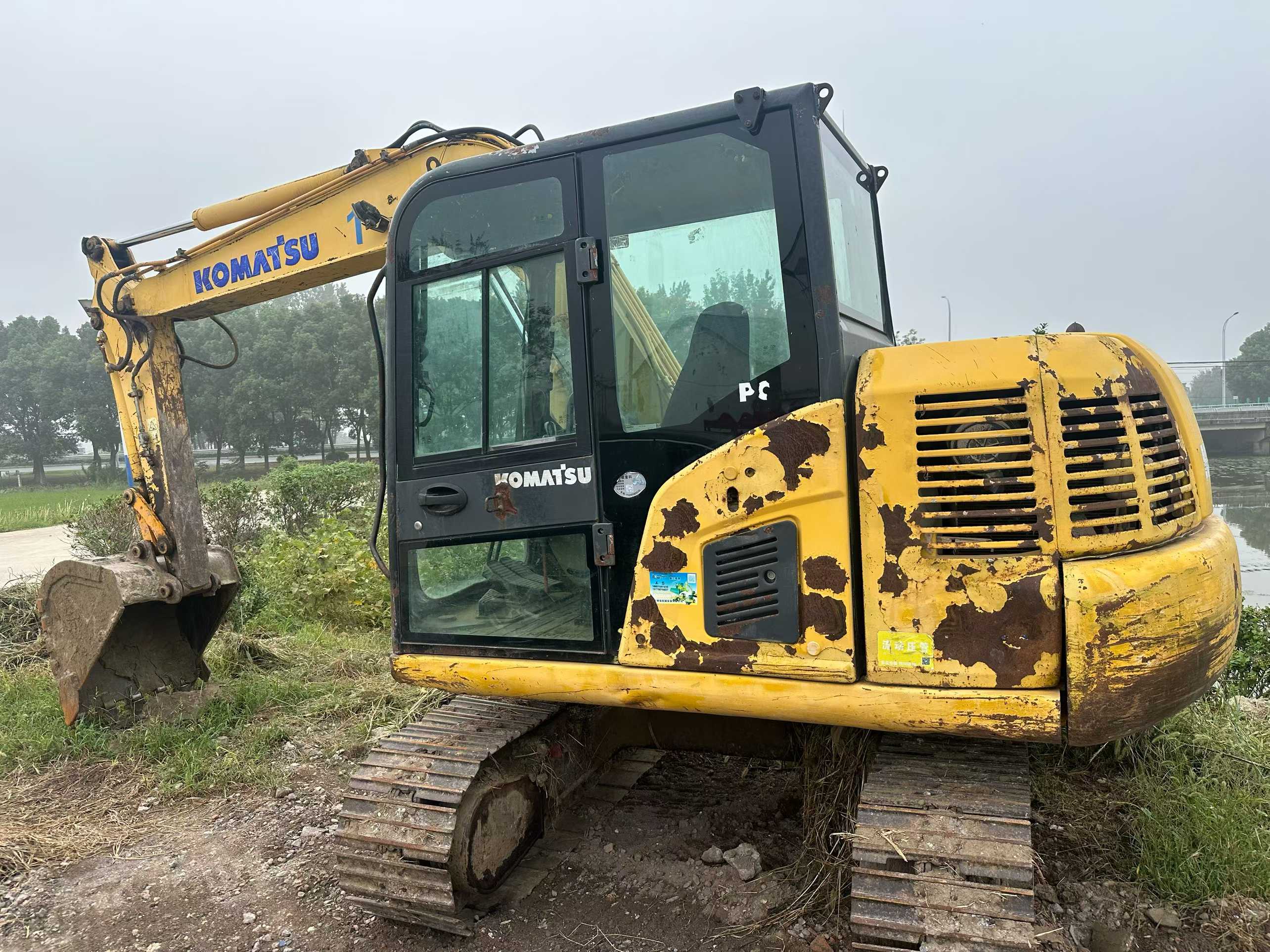 Used Komatsu PC70 Excavator 2012 Model