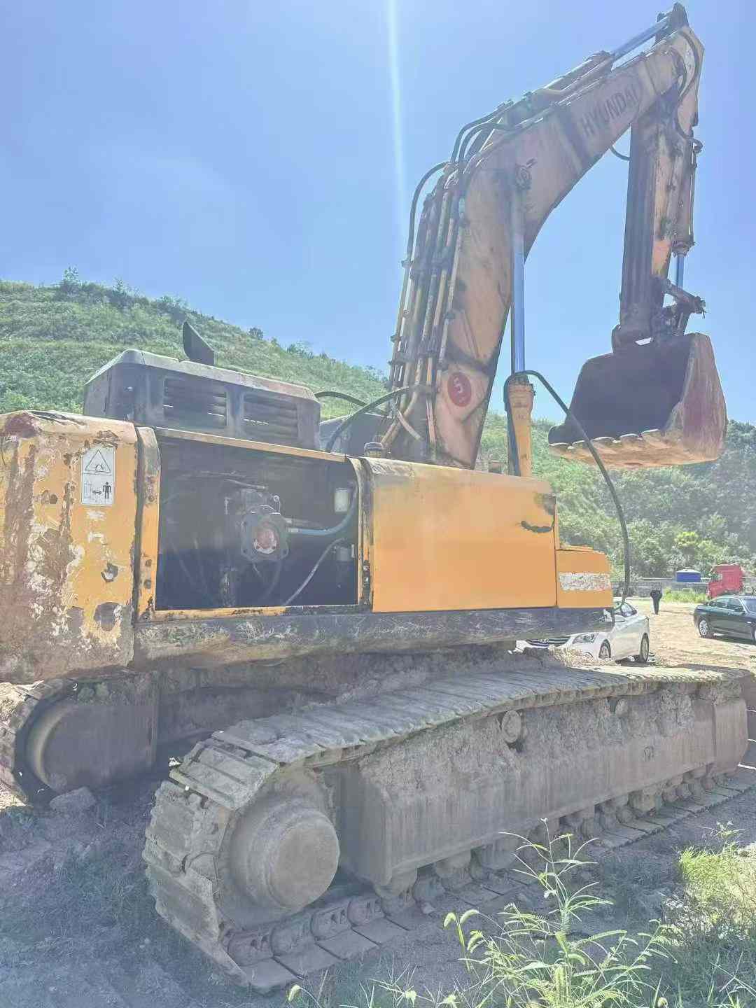 Used Hyundai R55-7 Excavator 2016 Model