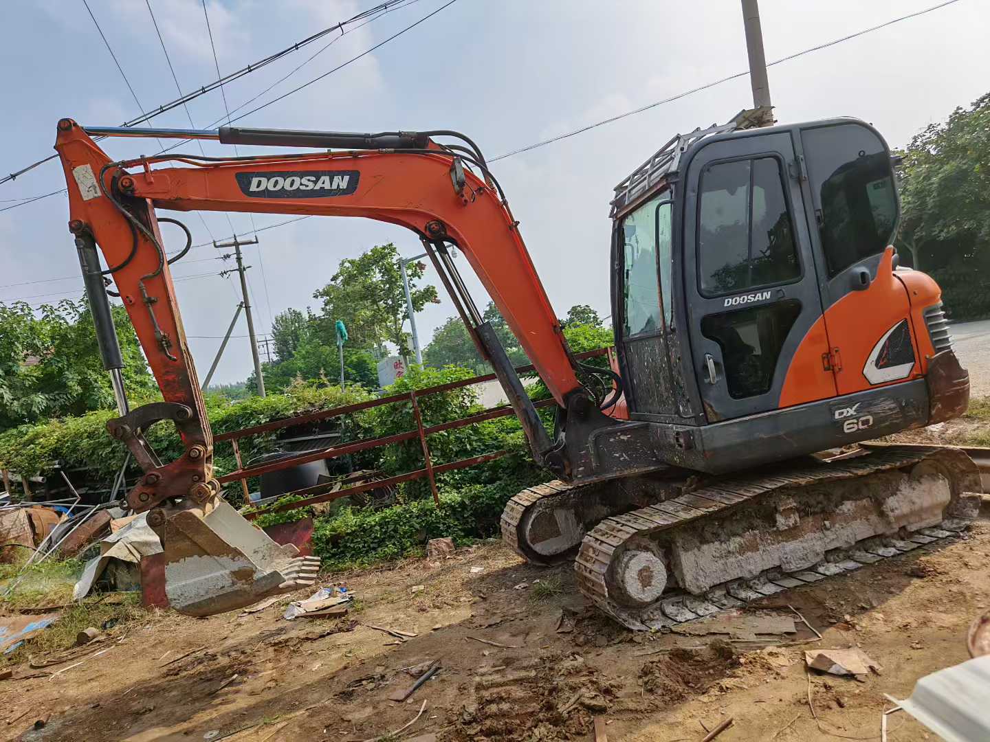 Used Doosan DH55 Excavator 2017 Model