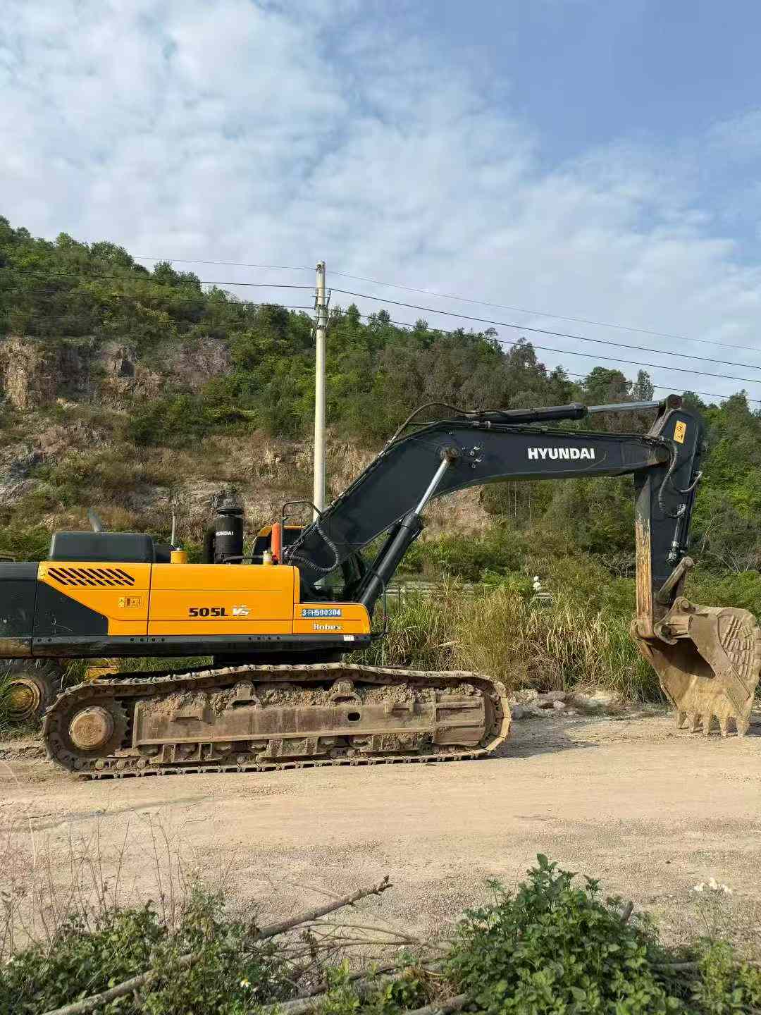 Used Hyundai R505LVS Excavator 2021 Model