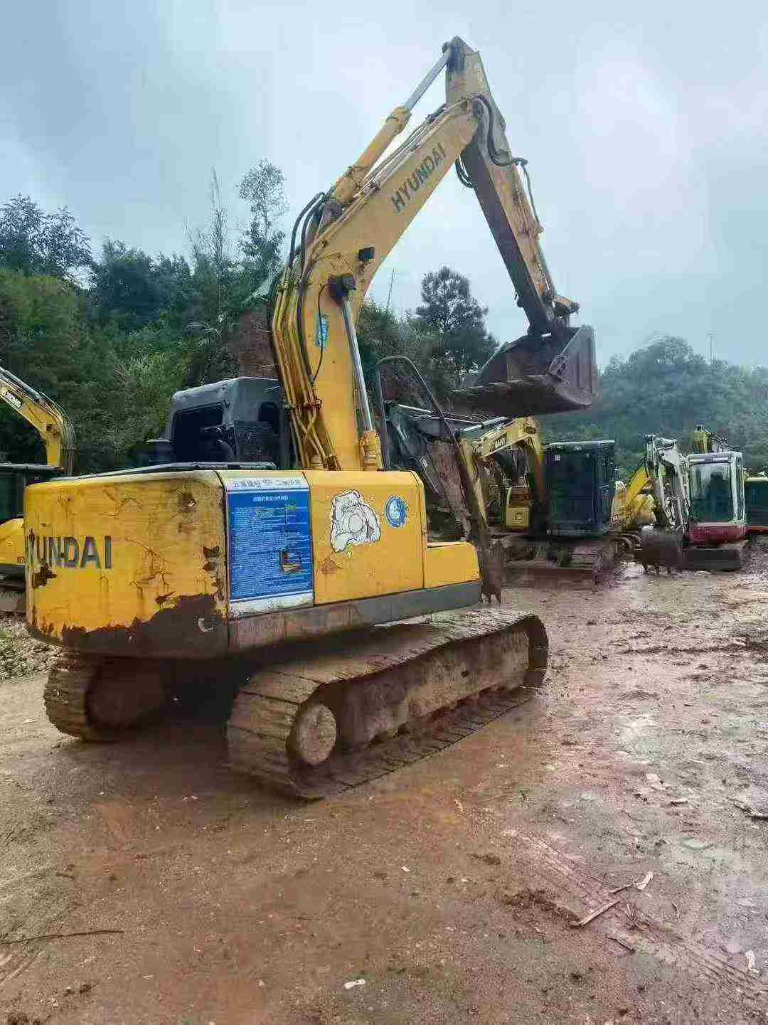 Used Hyundai 110LVS Excavator 2016 Model / 3