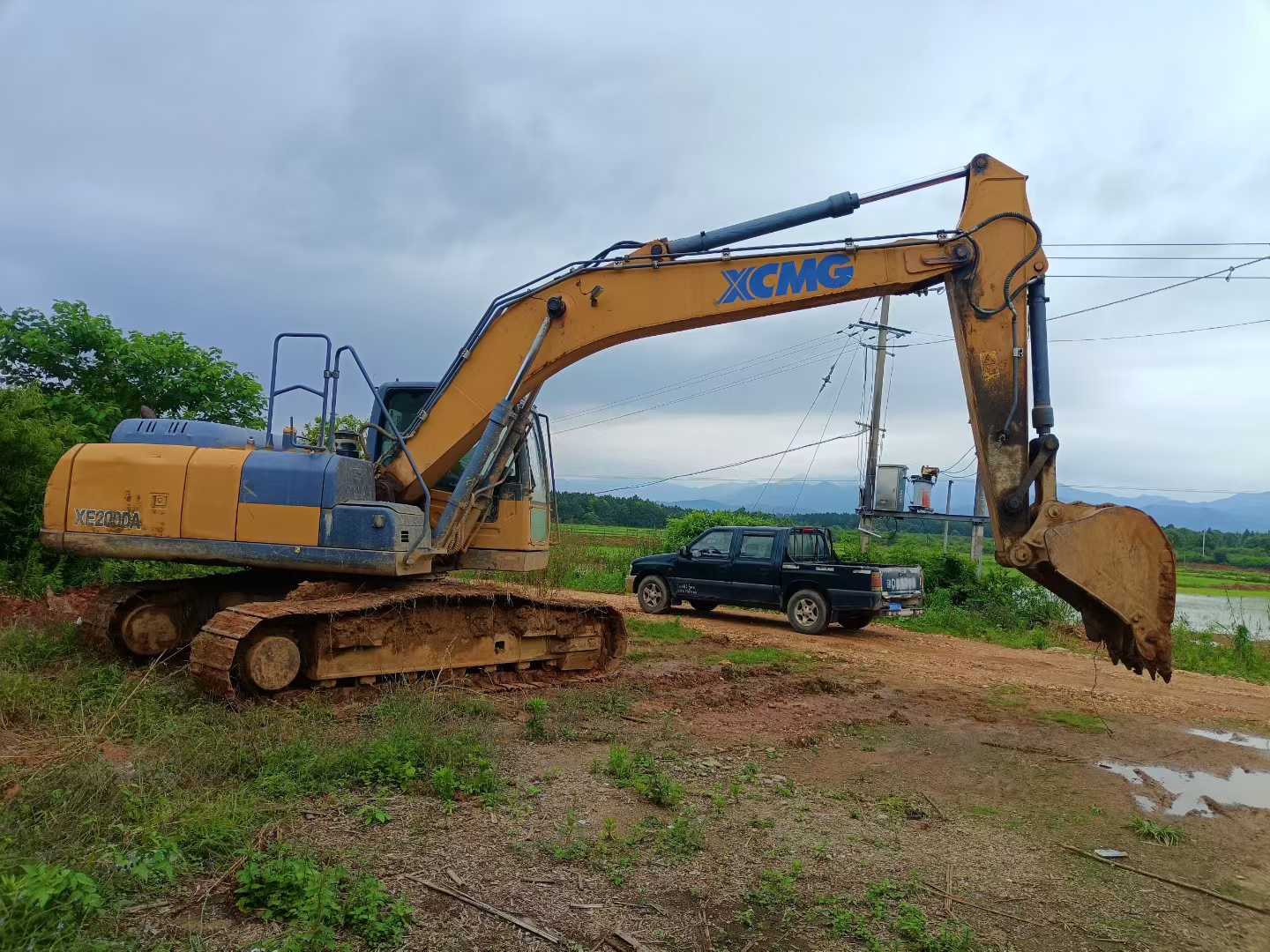 Used XCMG LW200 Excavator 2018 Model / 8