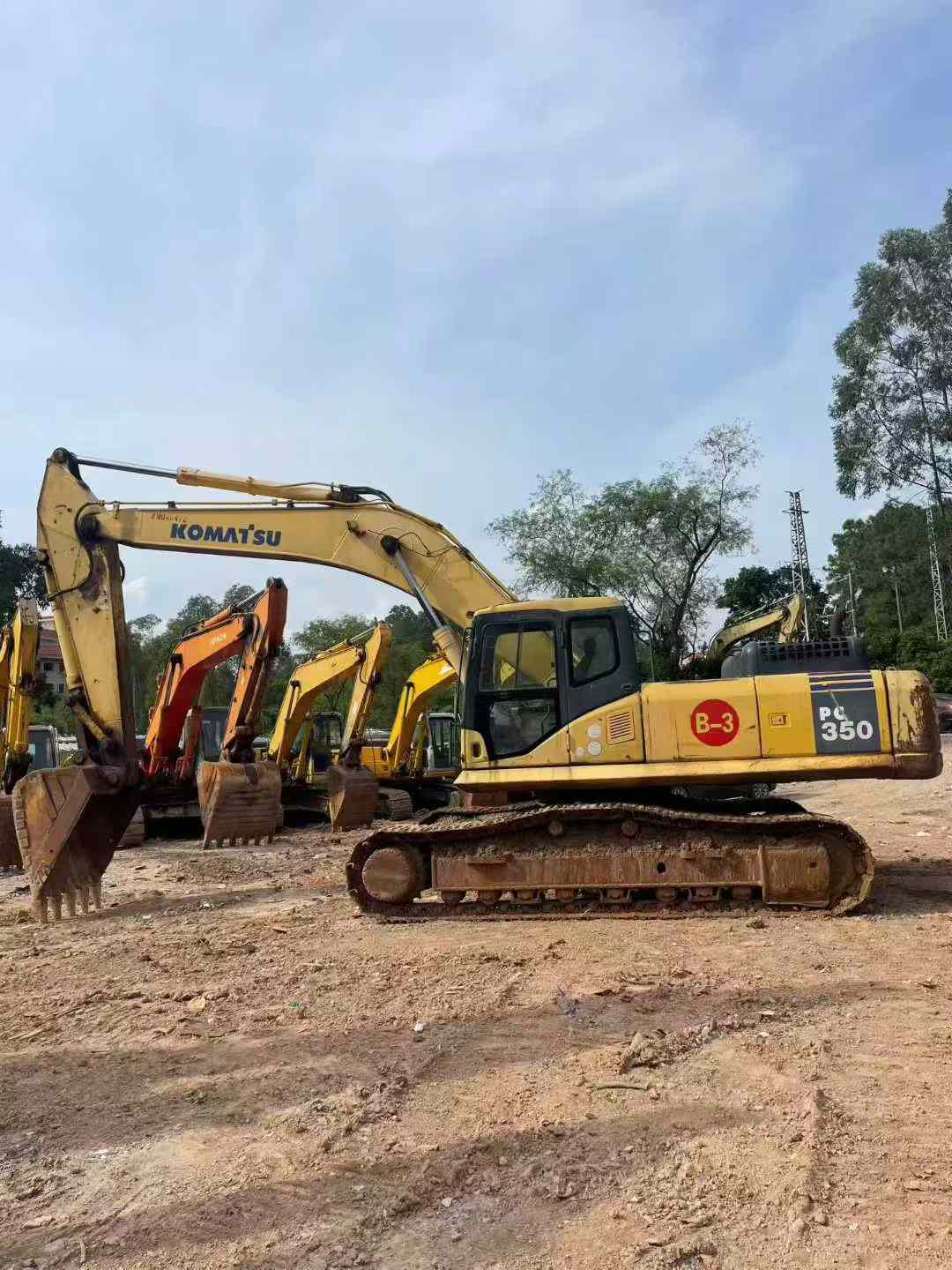Used Komatsu PC350LC-7 Excavator 2016 Model