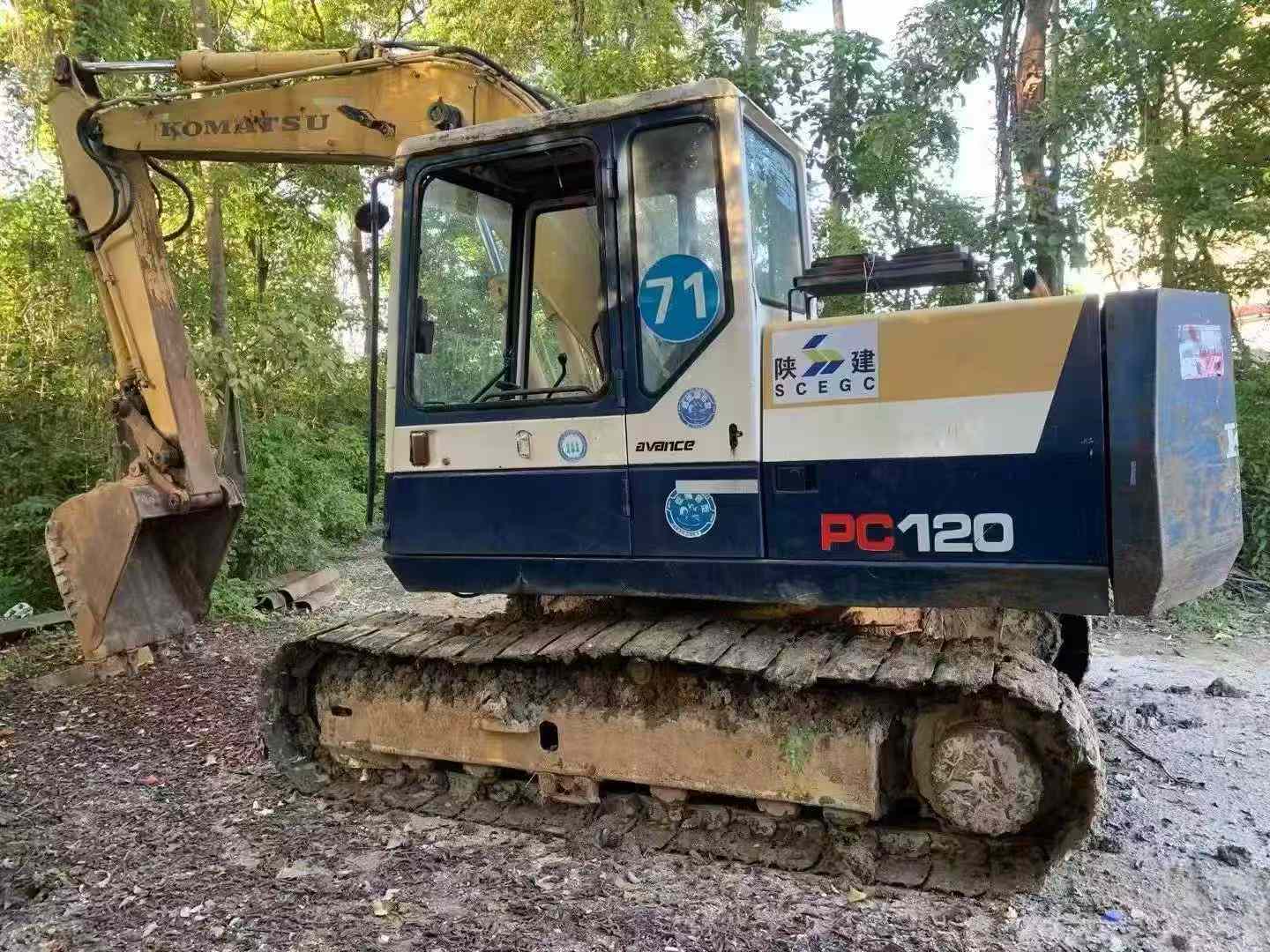 Used Komatsu PW100 Excavator 2016 Model