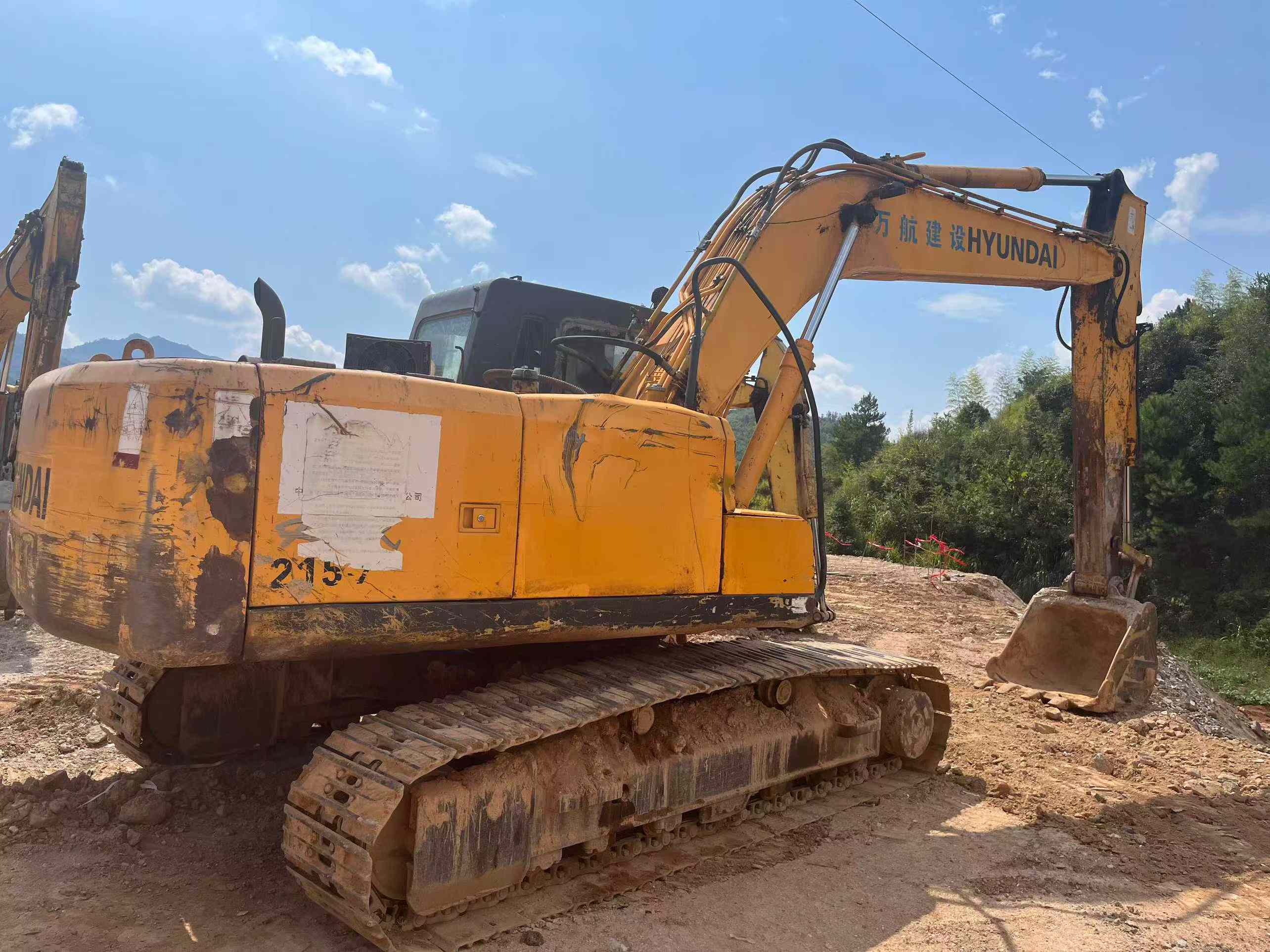 Used Hyundai R215-7 Excavator 2016 Model