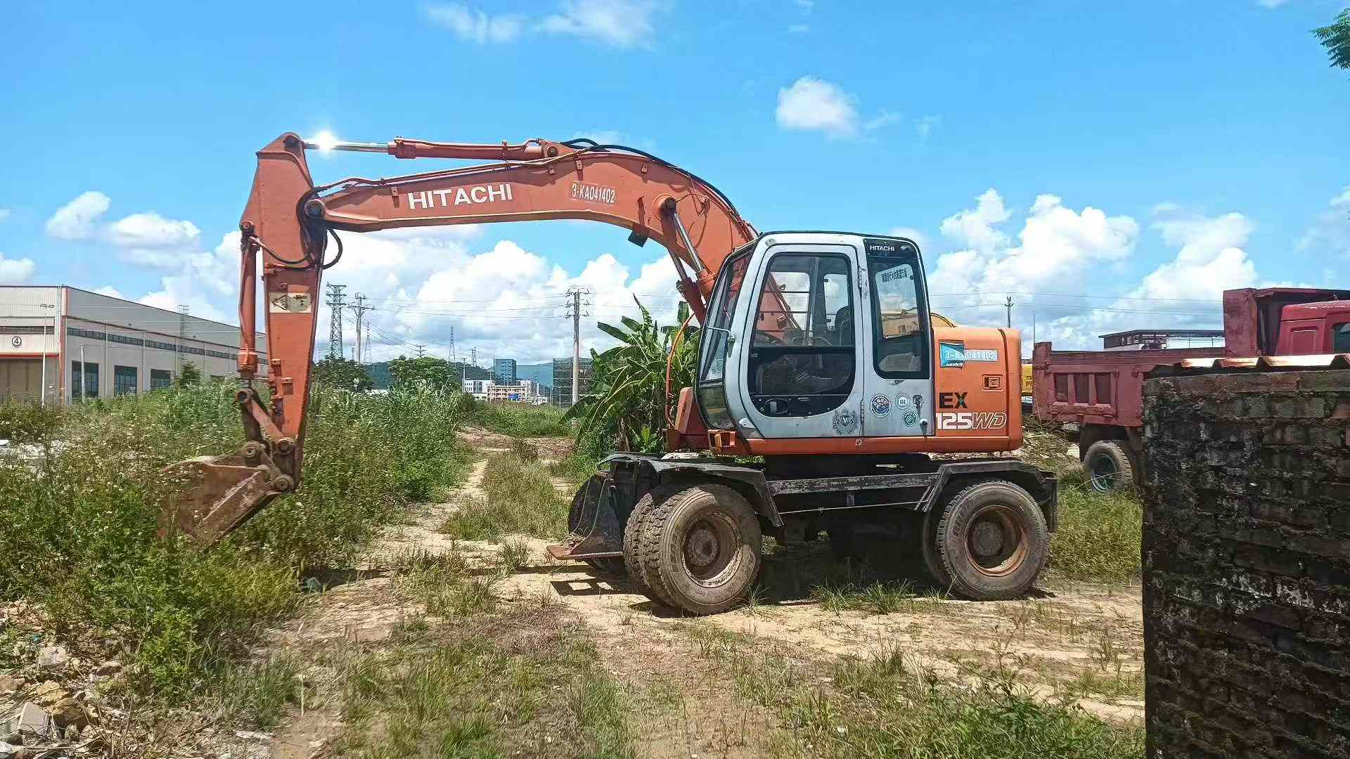 Used Hitachi ZAXIS125W Excavator 2016 Model