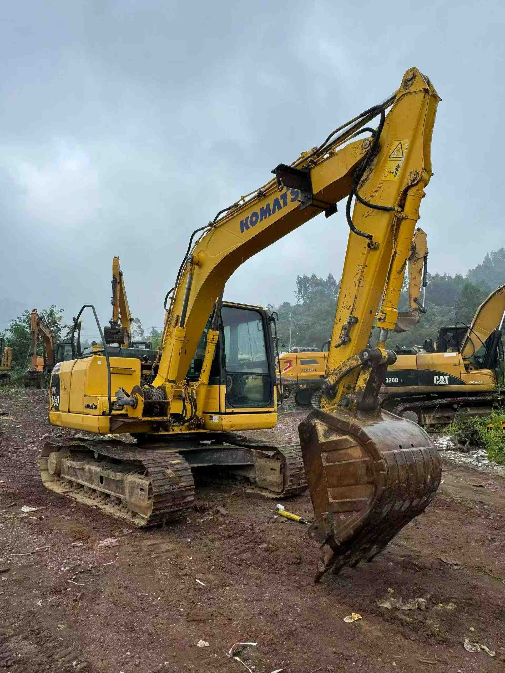 Used Komatsu PC110-8M0 Excavator 2016 Model