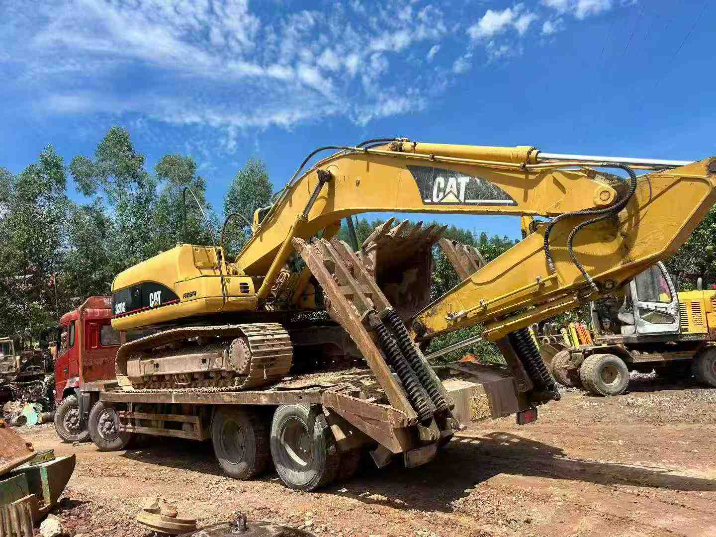 Used Caterpillar 320C Excavator 2016 Model