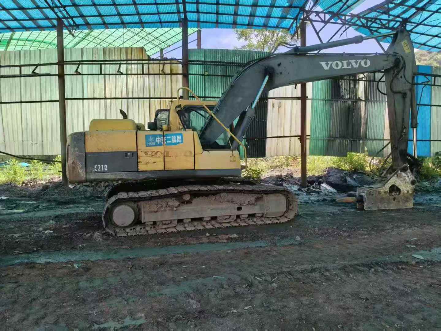 Used Volvo EC210B Excavator 2016 Model