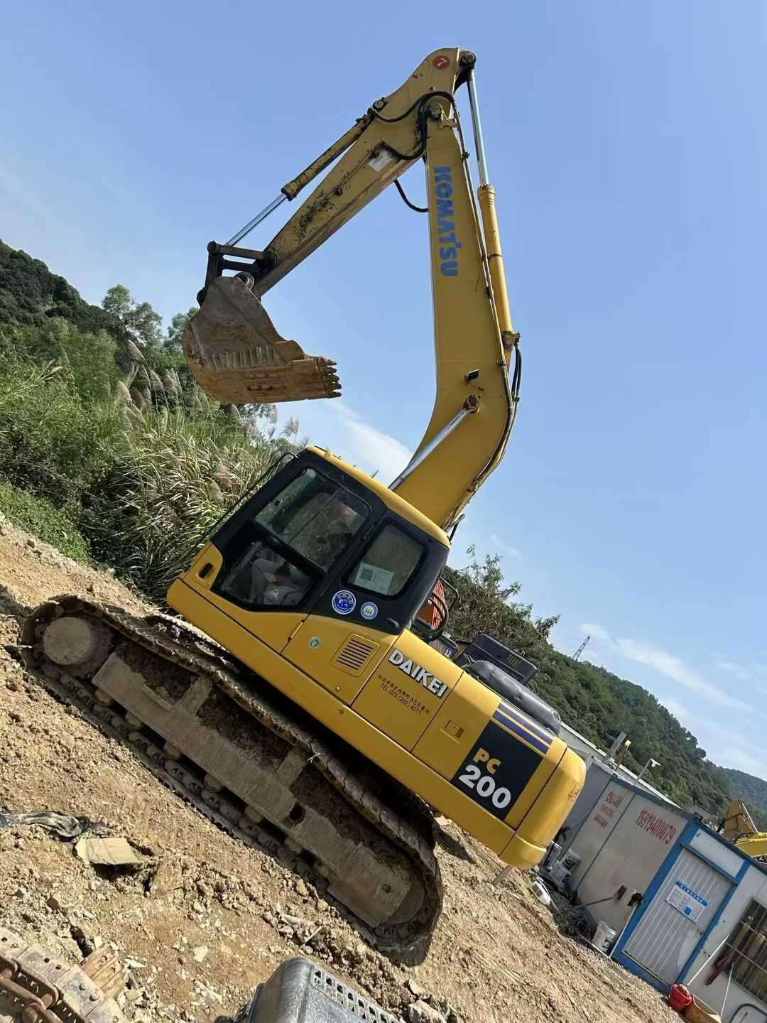 Used Komatsu PW200-7 Excavator 2016 Model
