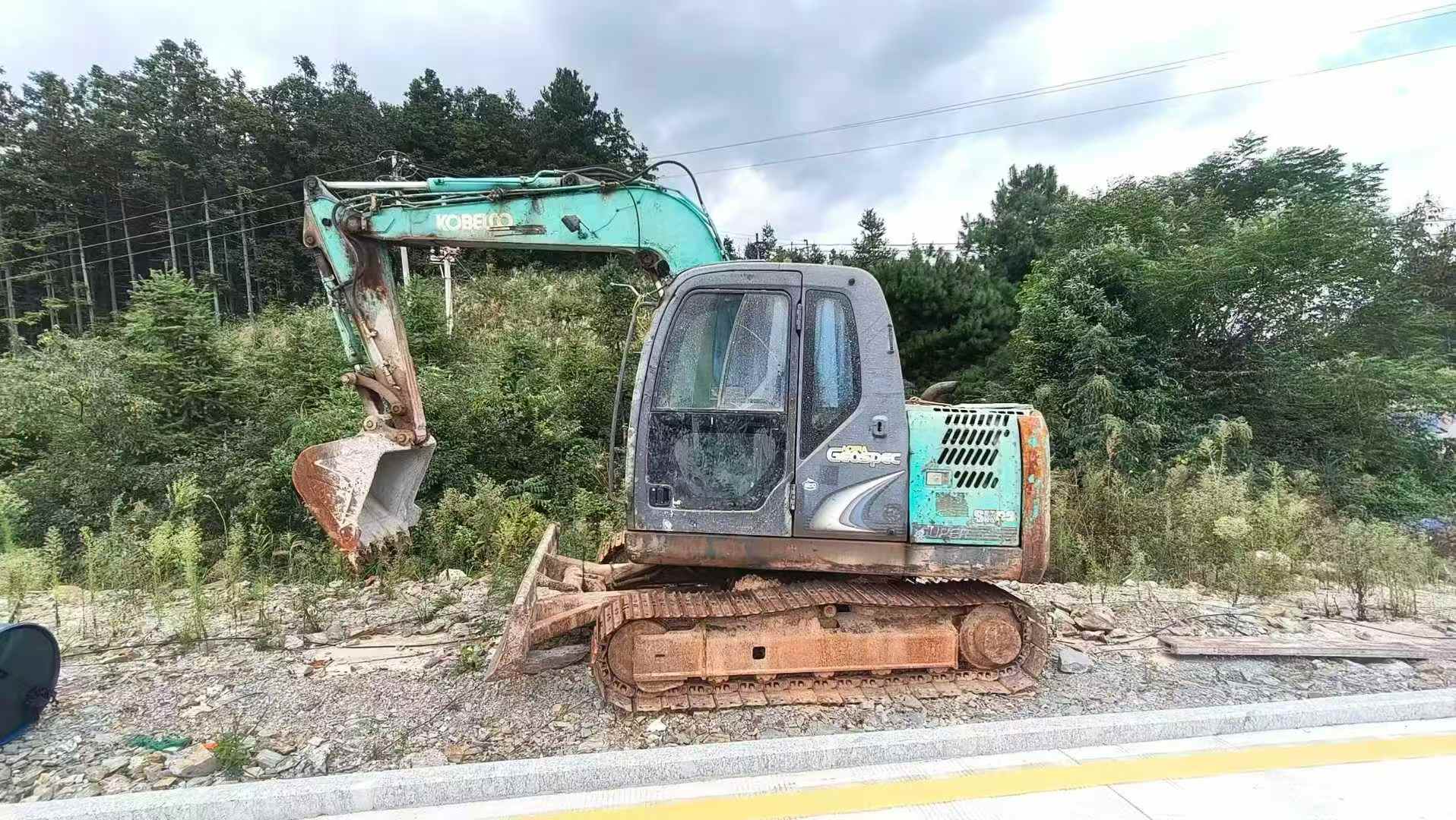 Used Kobelco SK75 Excavator 2014 Model