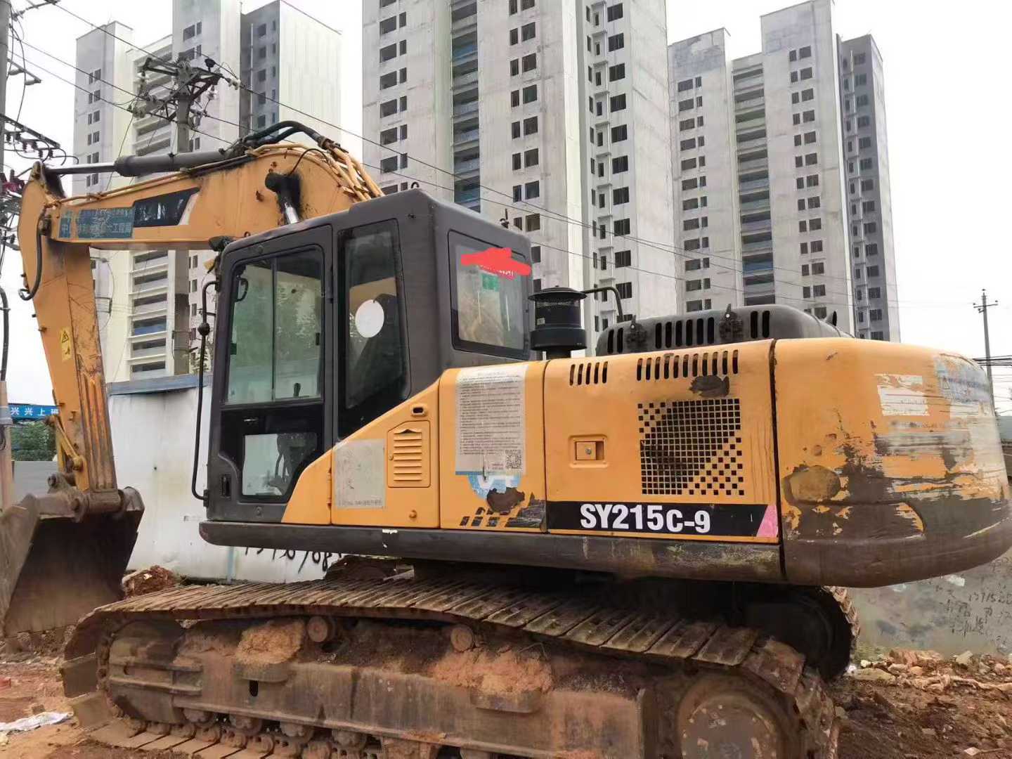 Used Sany SY215C-9 Excavator 2014 Model