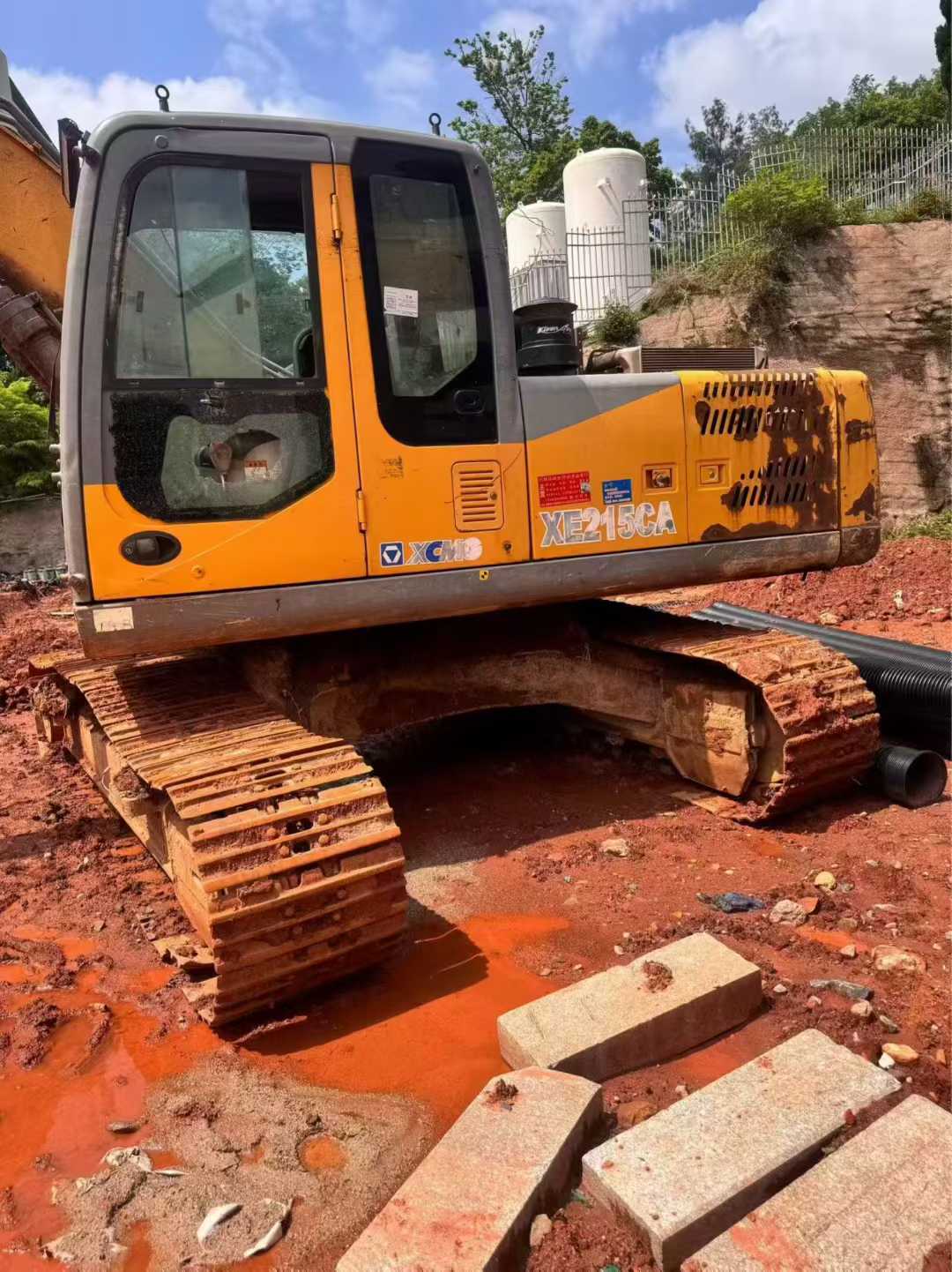 Used XCMG XE215CA Excavator 2014 Model