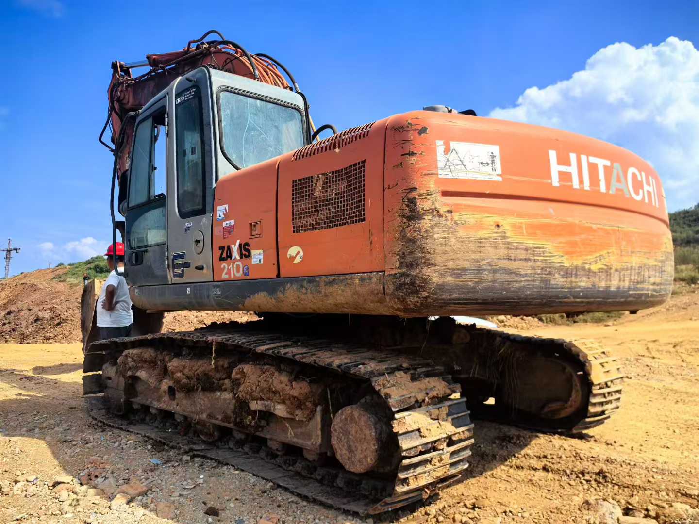 Used Hitachi ZX200-3G Excavator 2016 Model