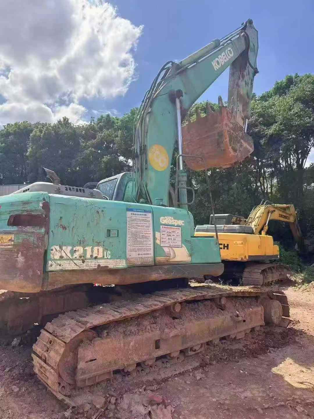 Used Kobelco SK210 Excavator 2016 Model / 4