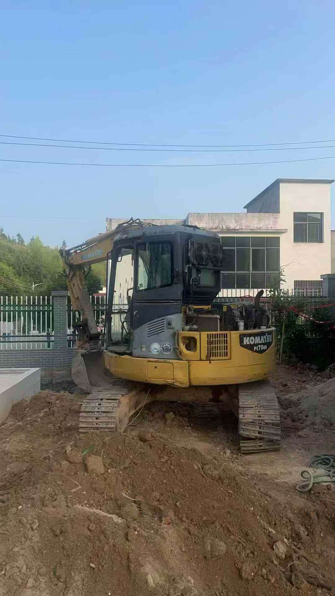Used Komatsu PC78 Excavator 2016 Model