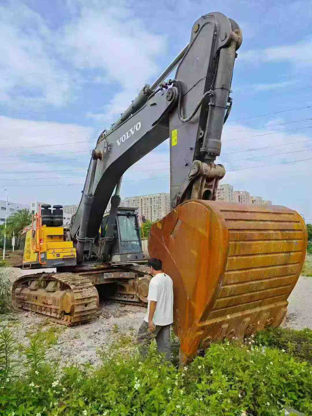Used Volvo EW50 Excavator 2021 Model / 4