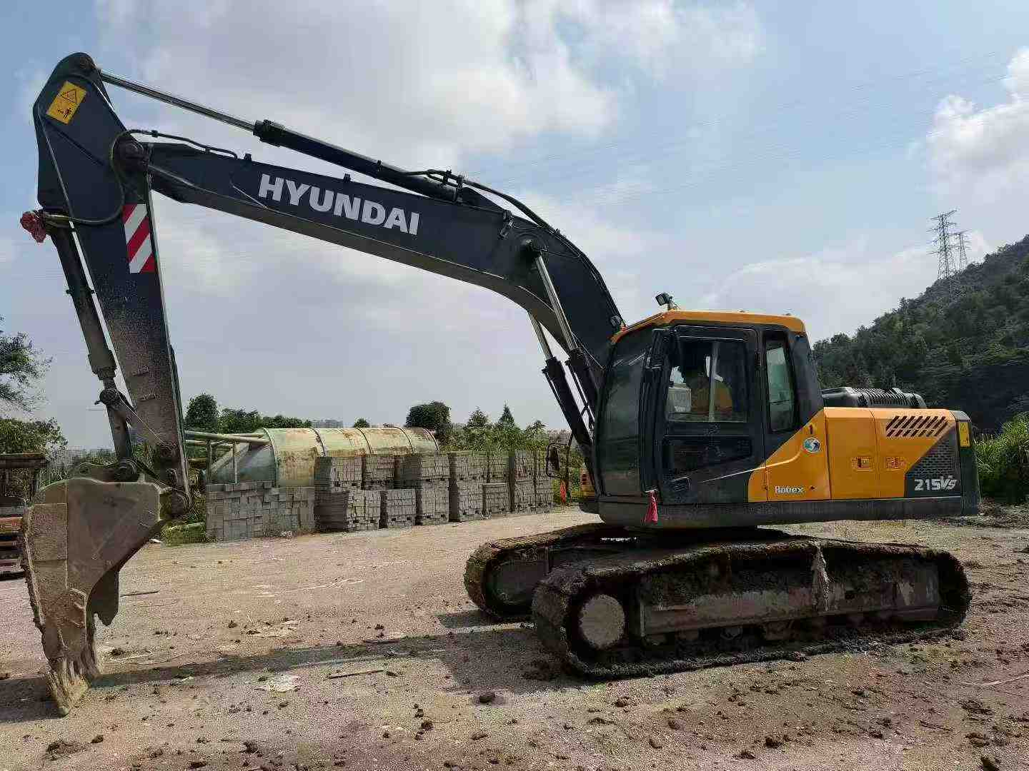 Used Hyundai R215VS Excavator 2022 Model