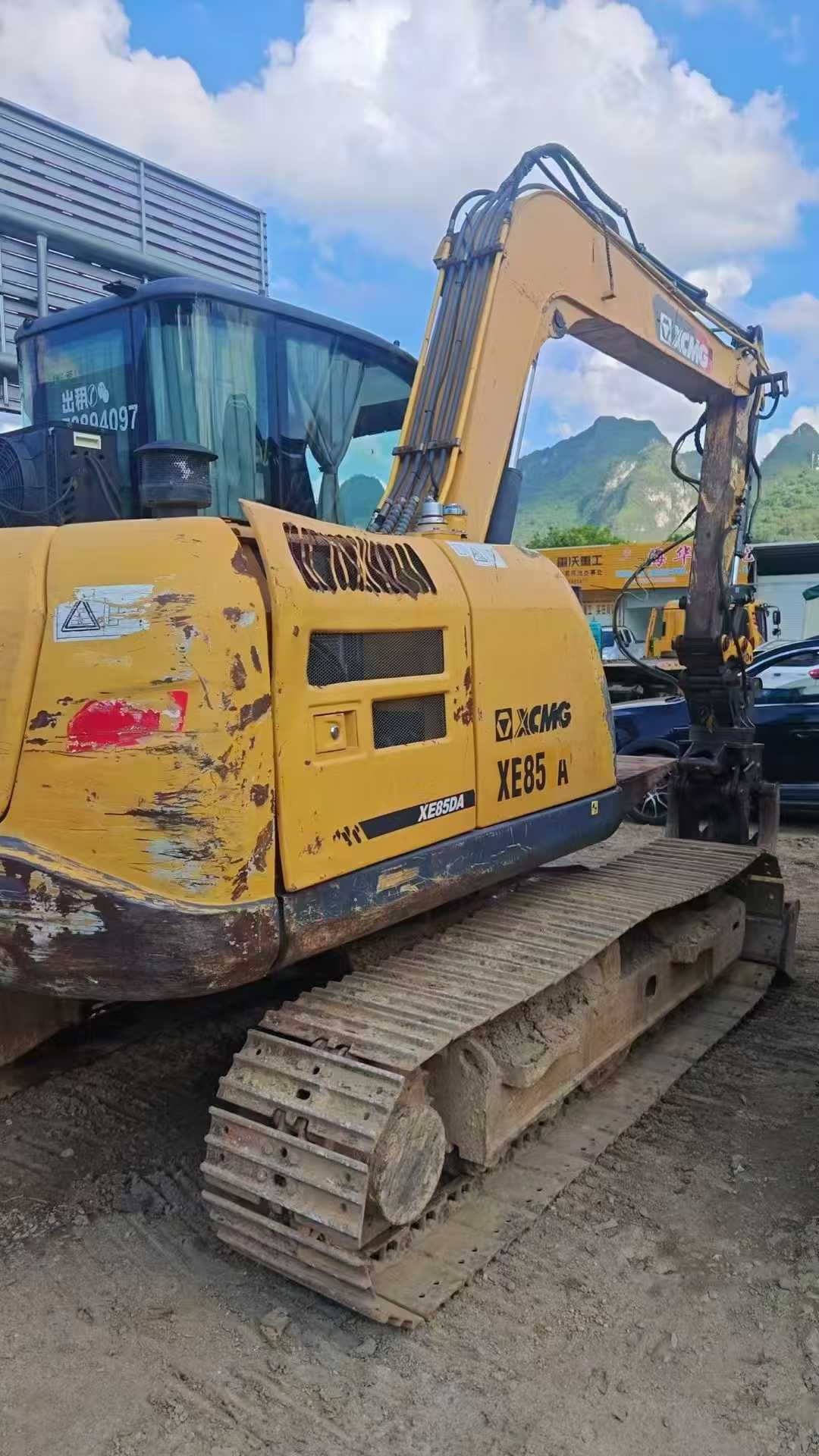 Used XCMG XE75WD Excavator 2018 Model