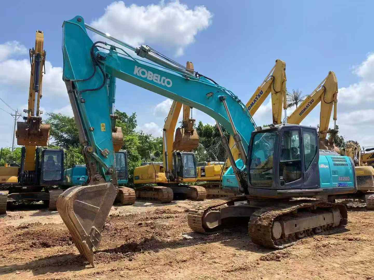 Used Kobelco SK200 Excavator 2016 Model
