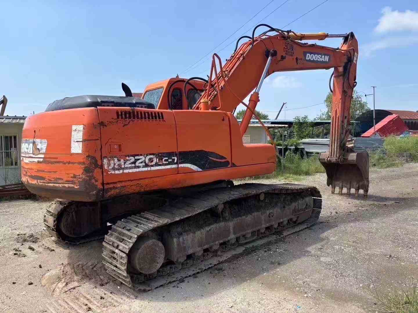 Used Doosan DH220-7 Excavator 2010 Model / 4