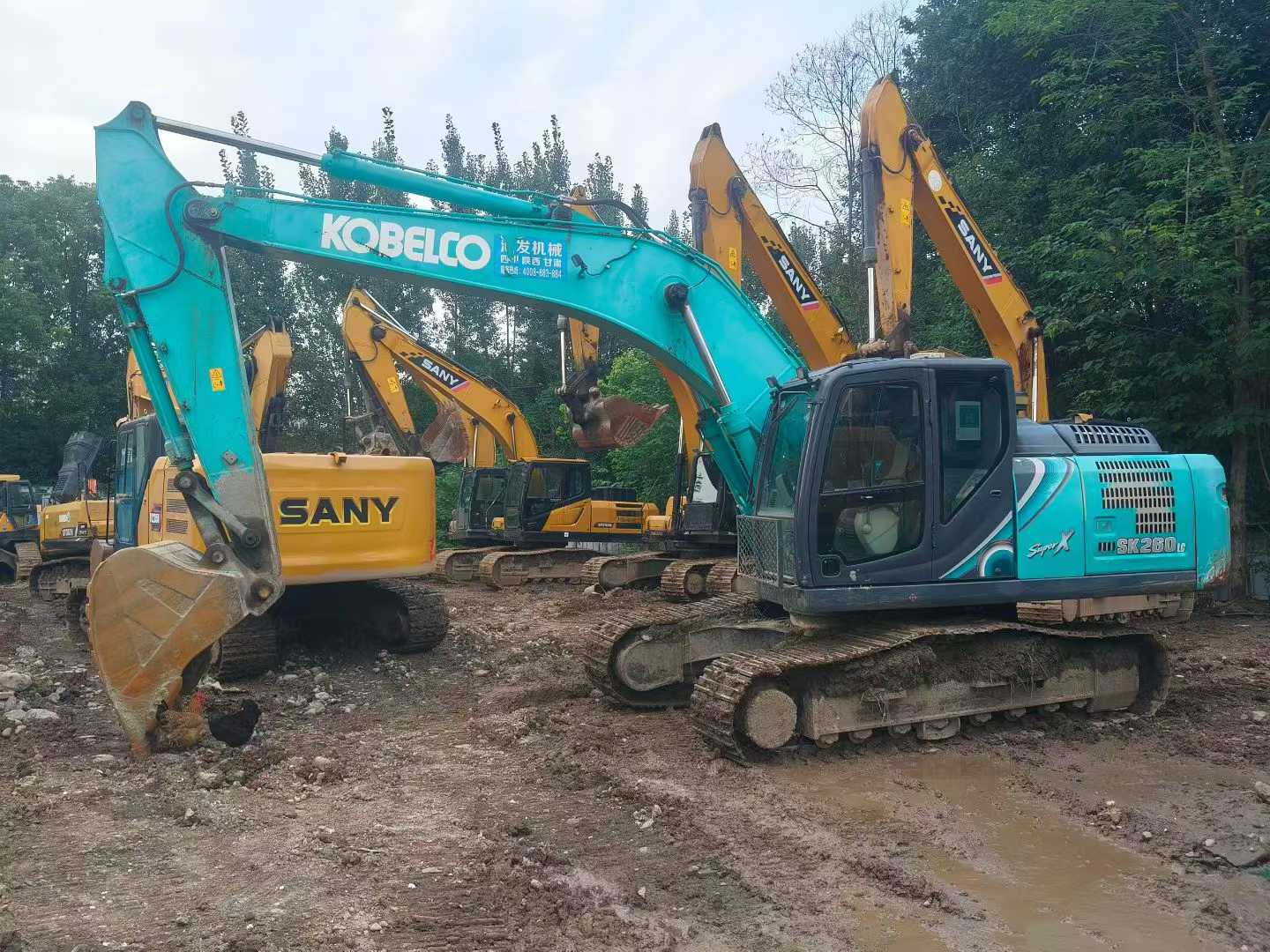 Used Kobelco SK245-10 Excavator 2021 Model