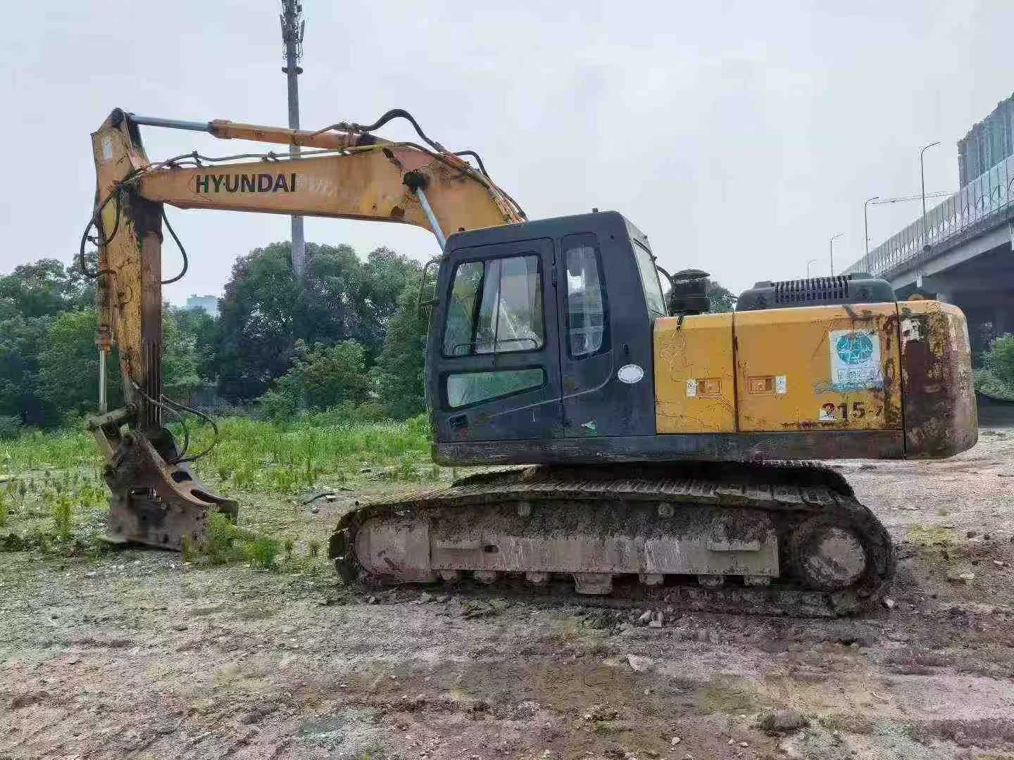Used Hyundai R215-7 Excavator 2016 Model