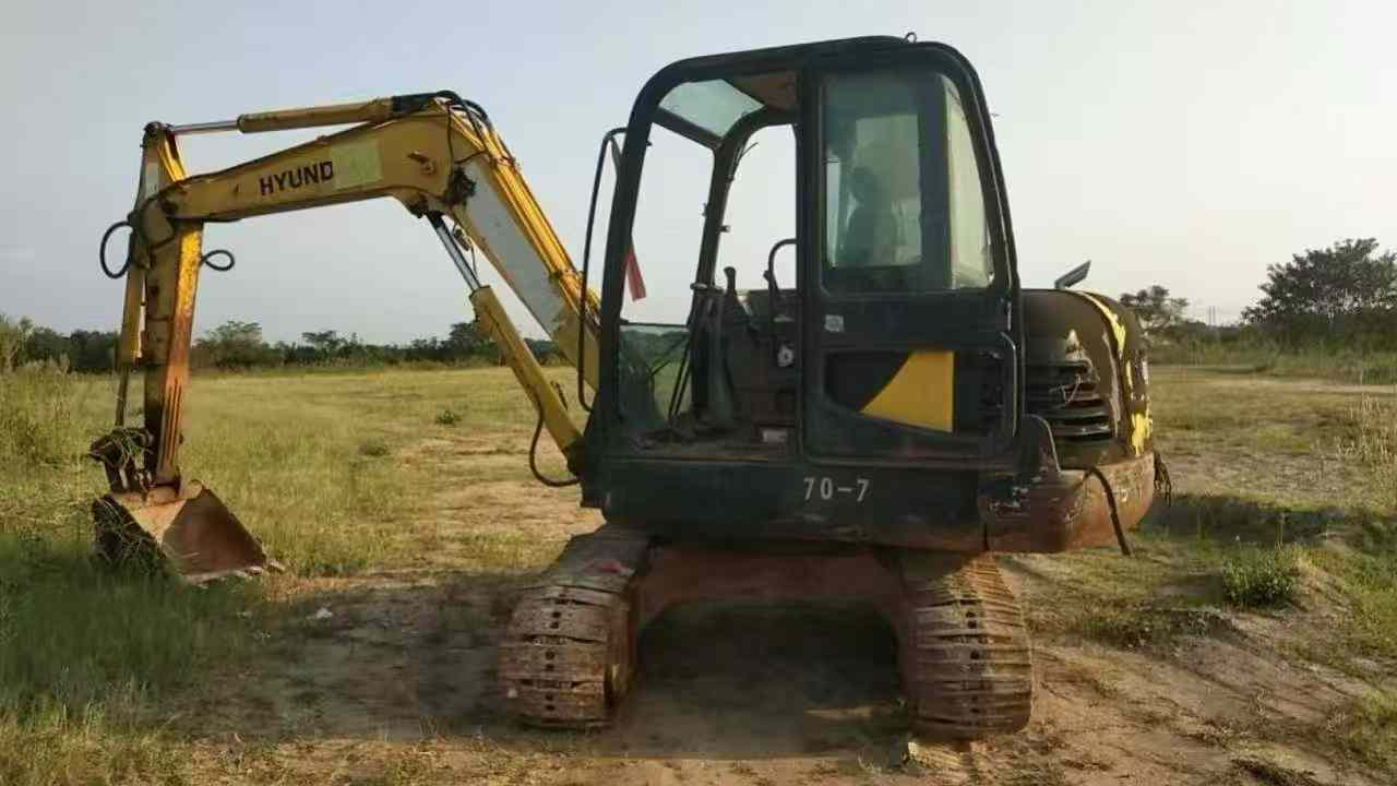 Used Hyundai R60-7 Excavator 2016 Model / 2