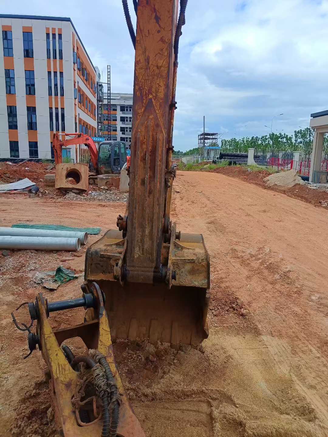 Used Hyundai R215VSN Excavator 2018 Model / 6