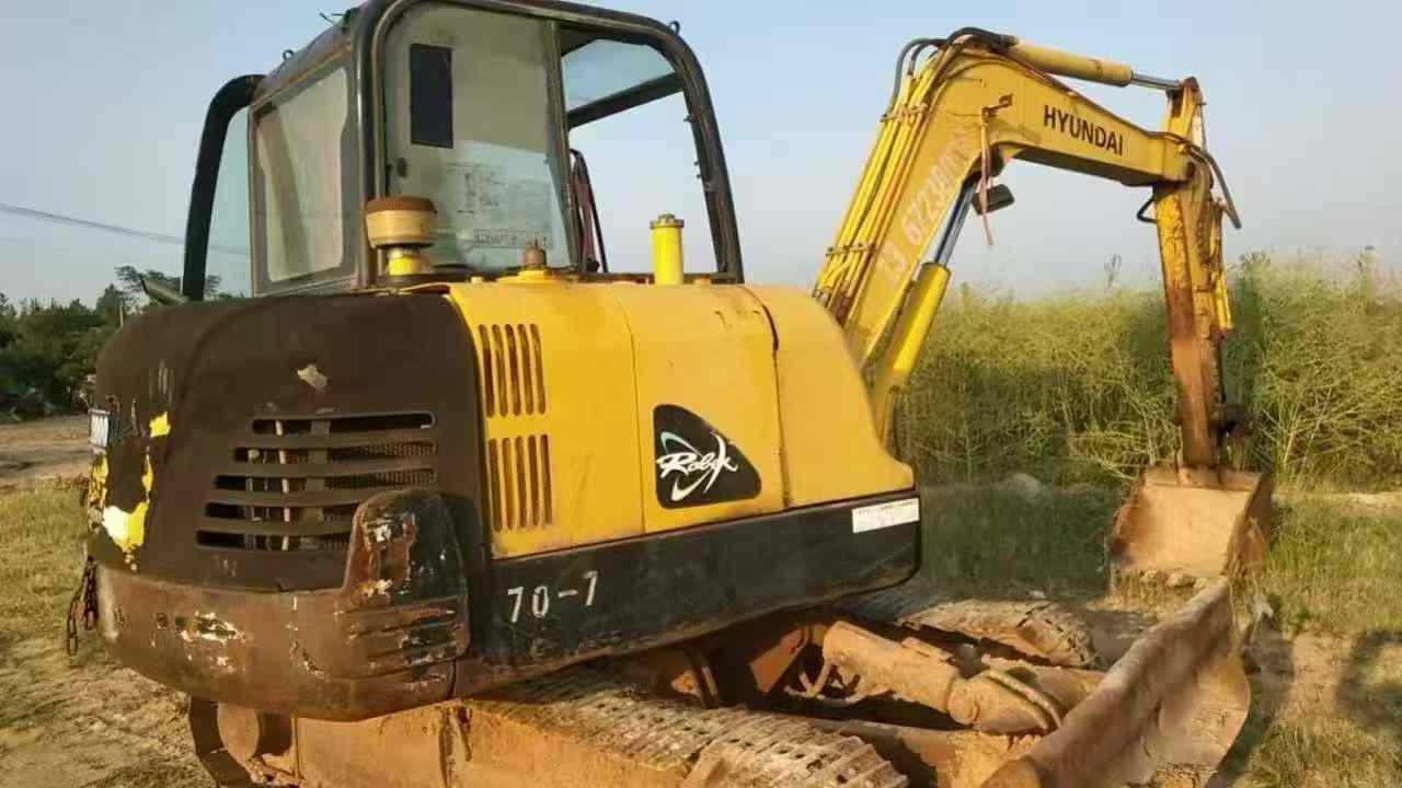 Used Hyundai R60-7 Excavator 2016 Model