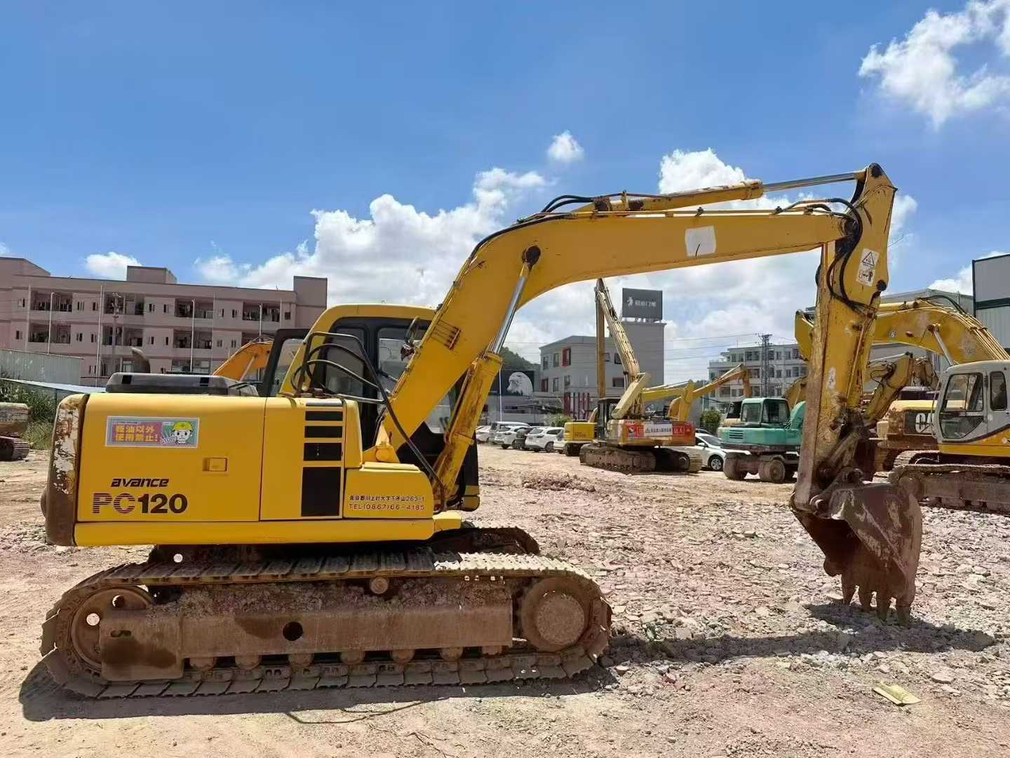 Used Komatsu PC120-6E Excavator 2016 Model
