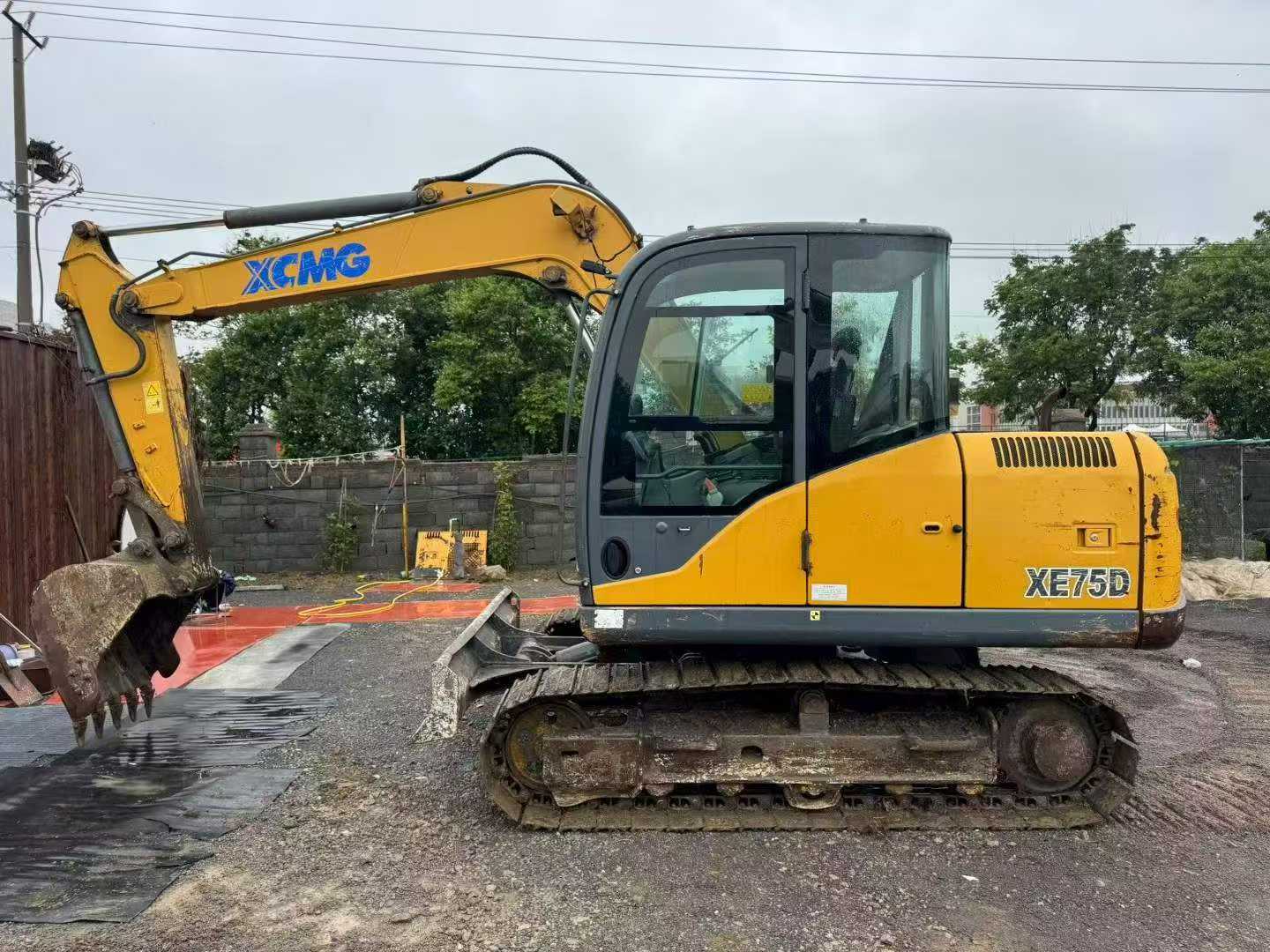 Used XCMG XE75WD Excavator 2018 Model