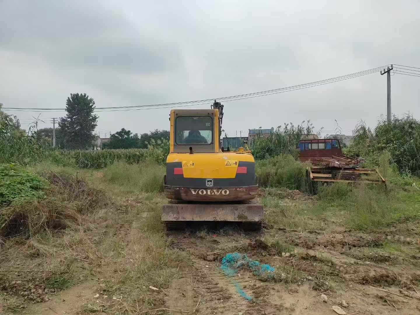 Used Volvo EW55 Excavator 2016 Model