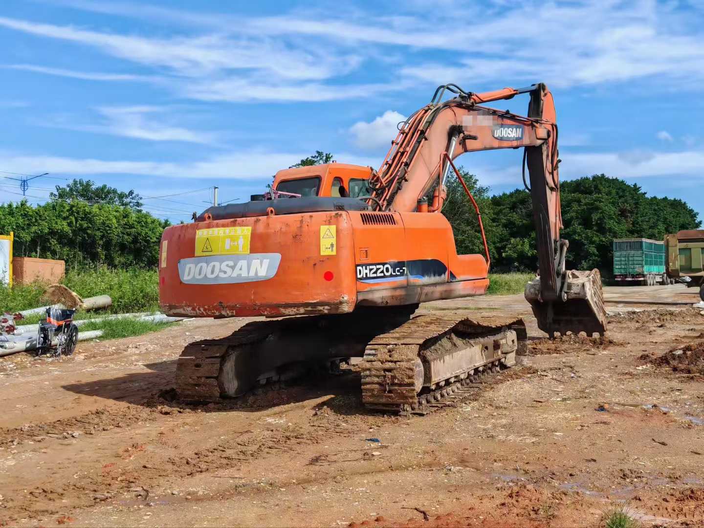 Used Doosan DH220-7 Excavator 2016 Model / 5