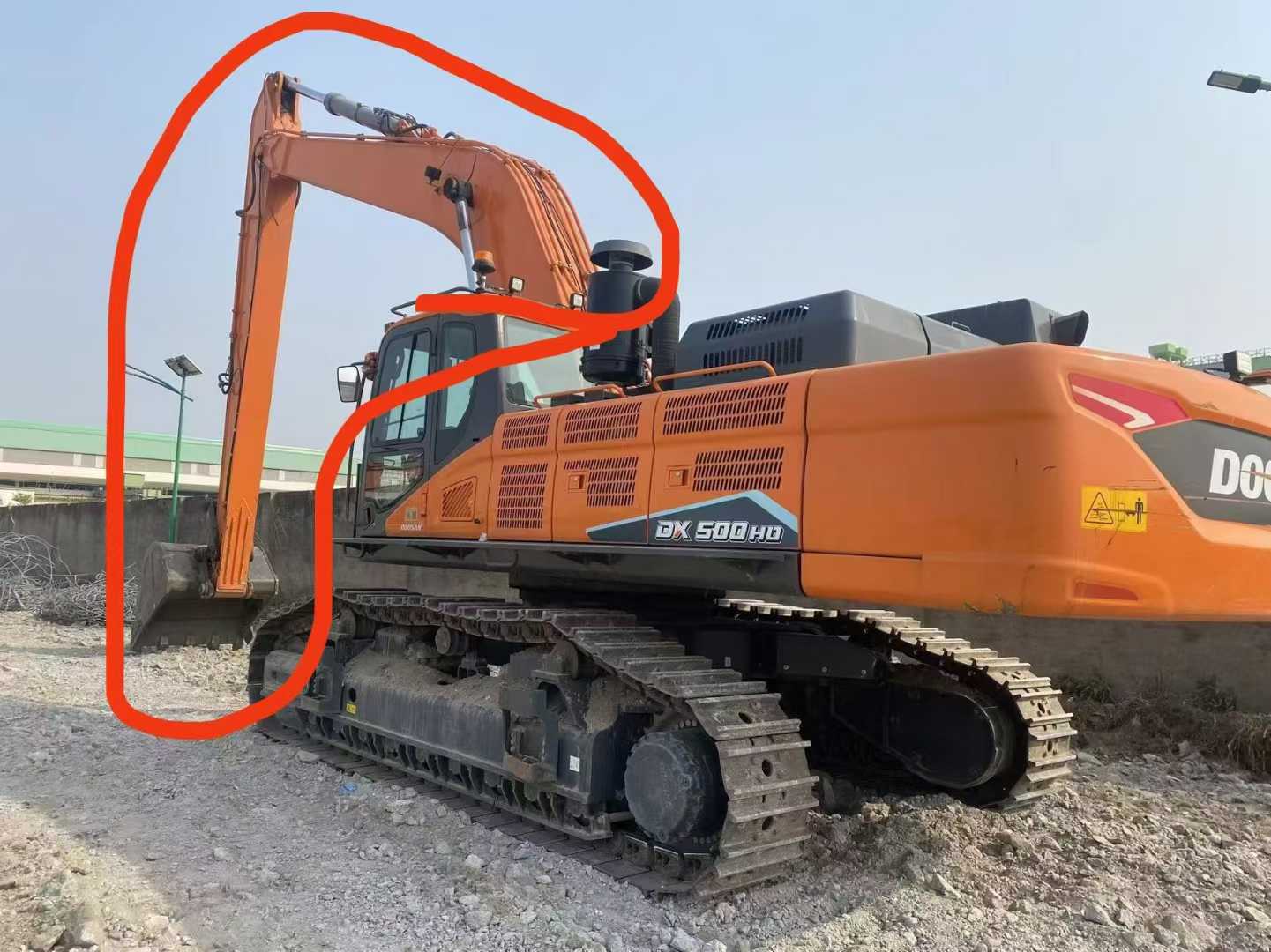 Used Doosan DX500 Excavator 2016 Model / 7